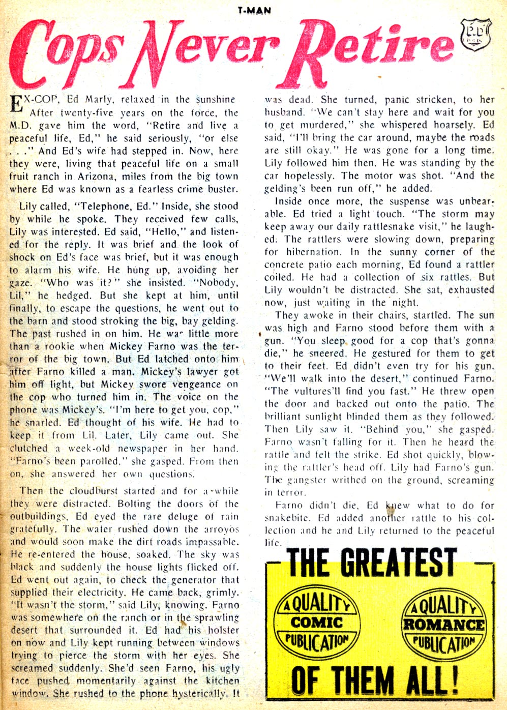 Read online T-Man: World Wide Trouble Shooter comic -  Issue #30 - 25