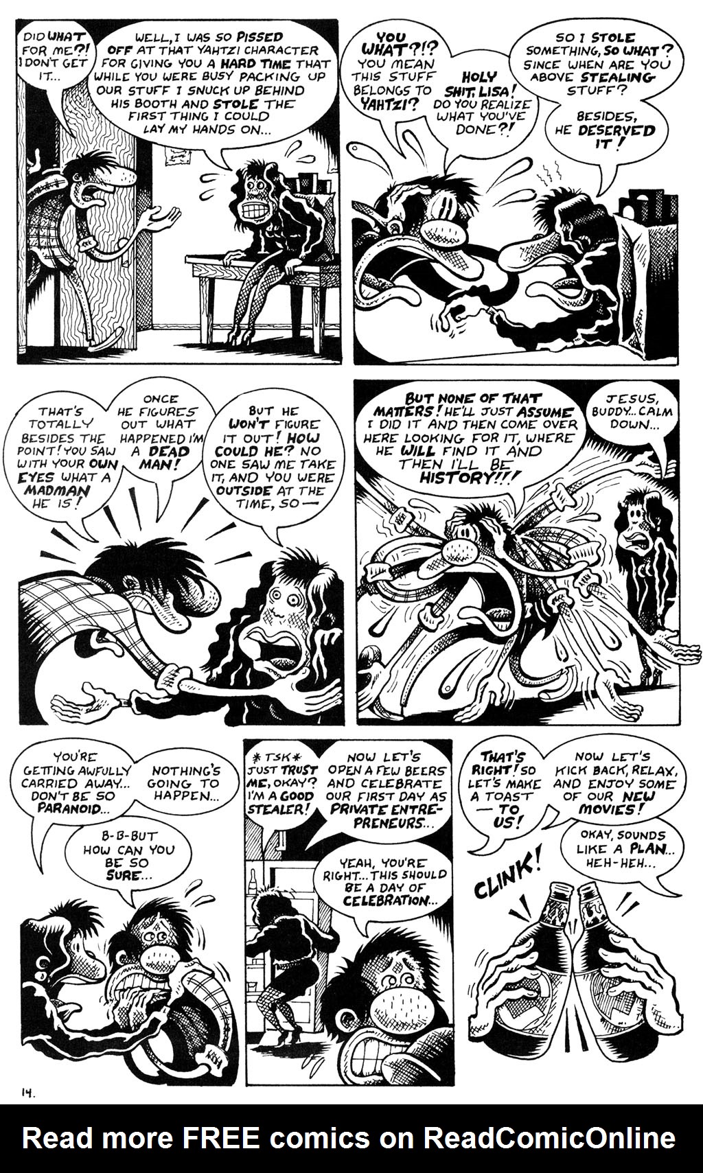 Read online Hate comic -  Issue #12 - 16