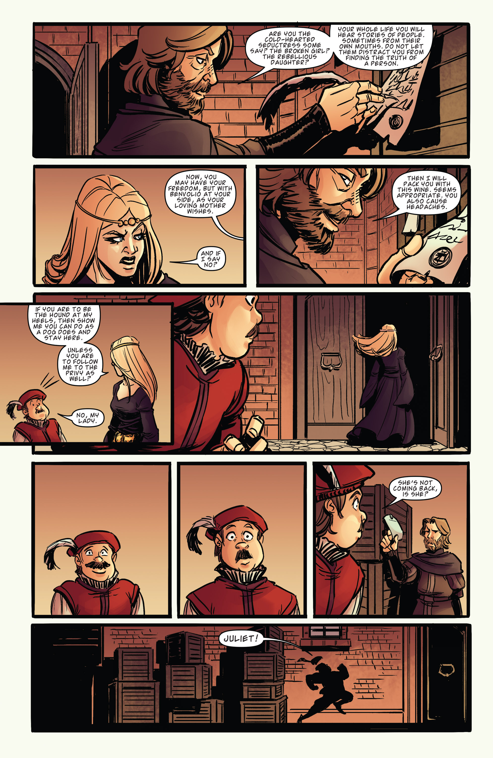 Read online Kill Shakespeare: Juliet: Past is Prologue comic -  Issue #1 - 9