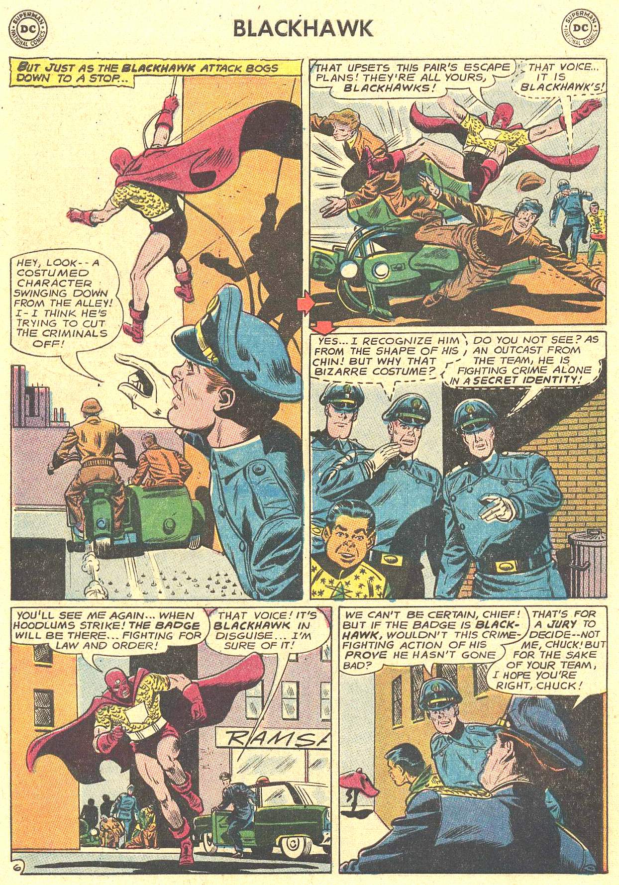 Read online Blackhawk (1957) comic -  Issue #194 - 25