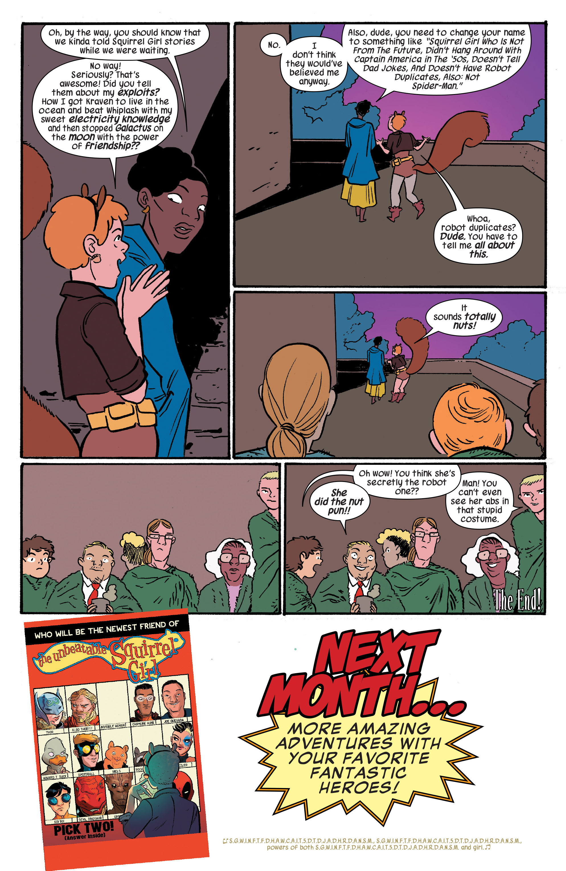 Read online The Unbeatable Squirrel Girl comic -  Issue #5 - 22