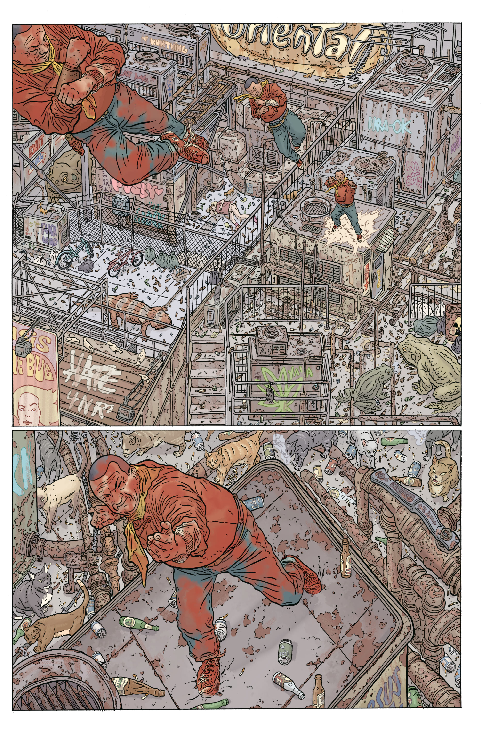 Read online Shaolin Cowboy: Cruel to Be Kin comic -  Issue #6 - 20