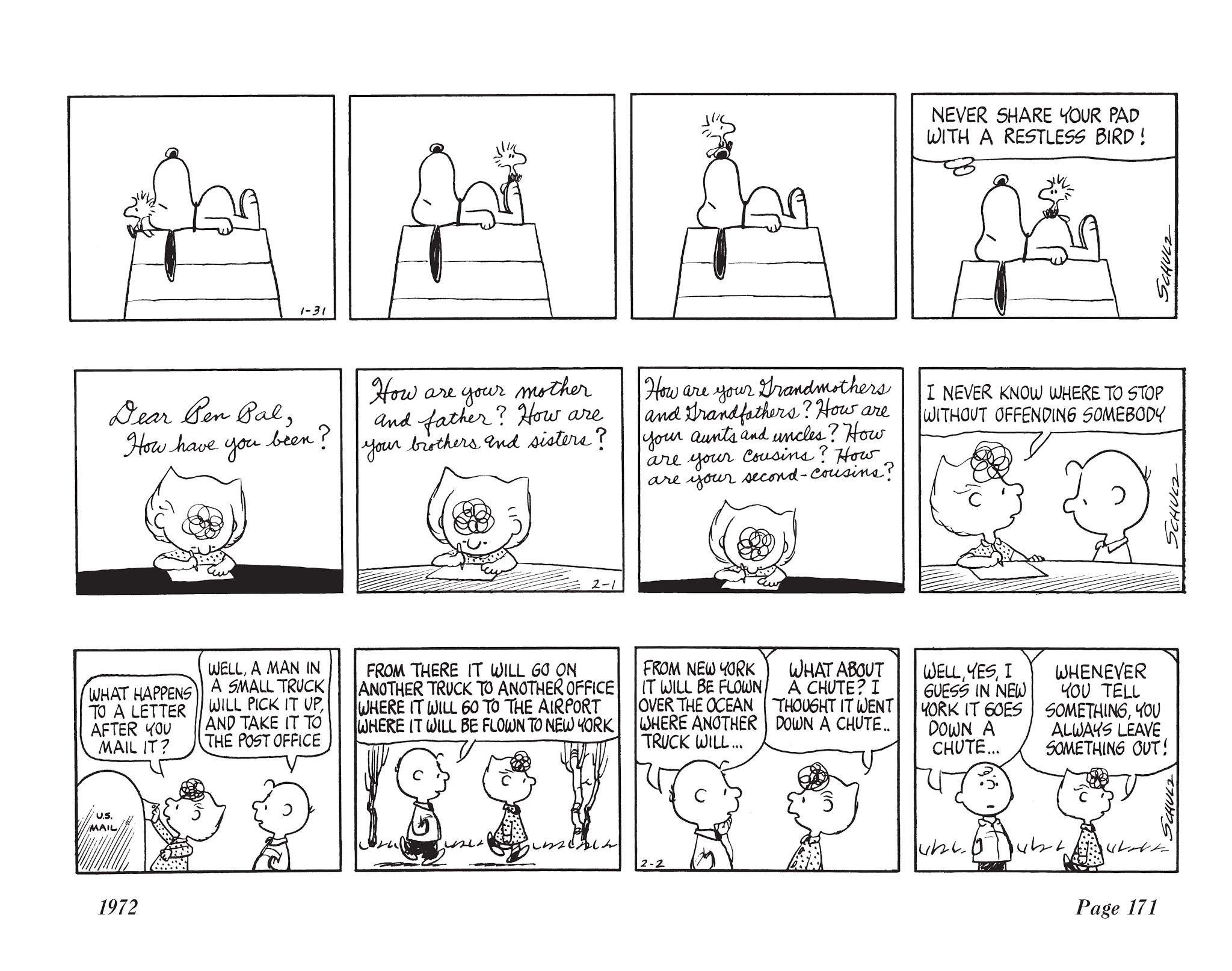 Read online The Complete Peanuts comic -  Issue # TPB 11 - 186