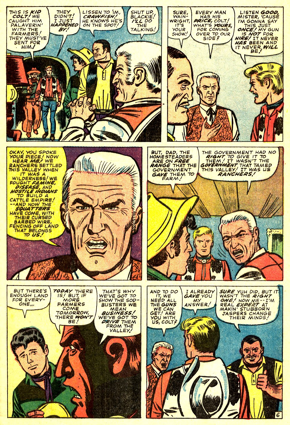 Read online Kid Colt Outlaw comic -  Issue #129 - 9