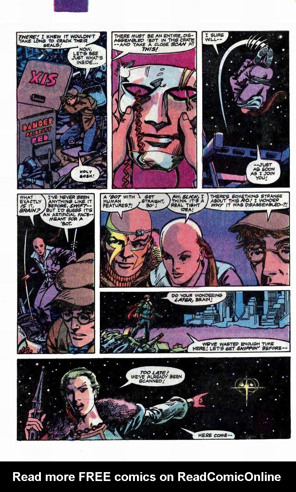 Read online Machine Man (1984) comic -  Issue #1 - 6