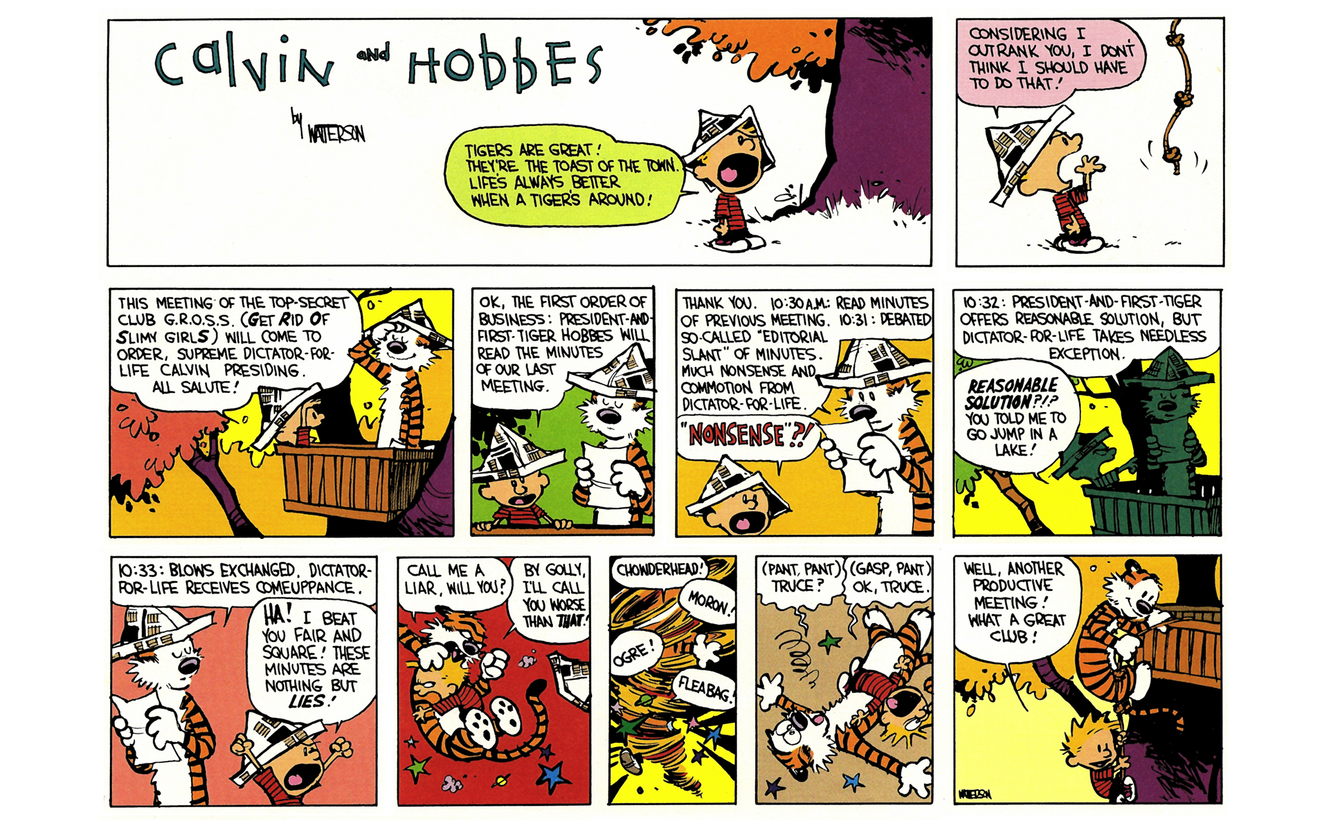 Read online Calvin and Hobbes comic - Issue #6.