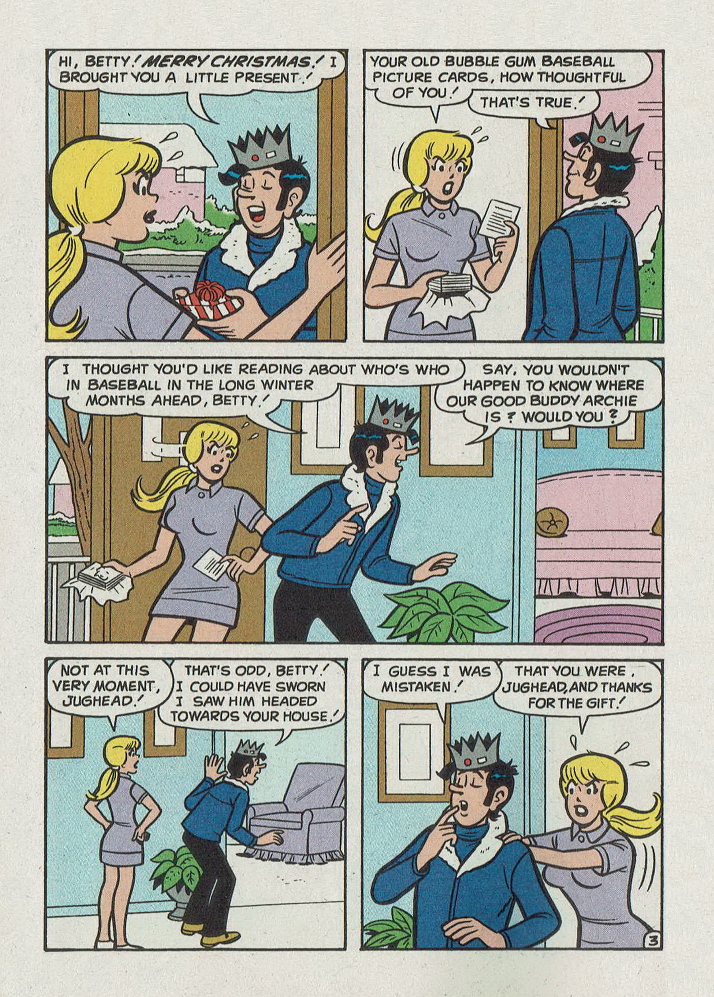 Read online Archie's Holiday Fun Digest comic -  Issue #8 - 12