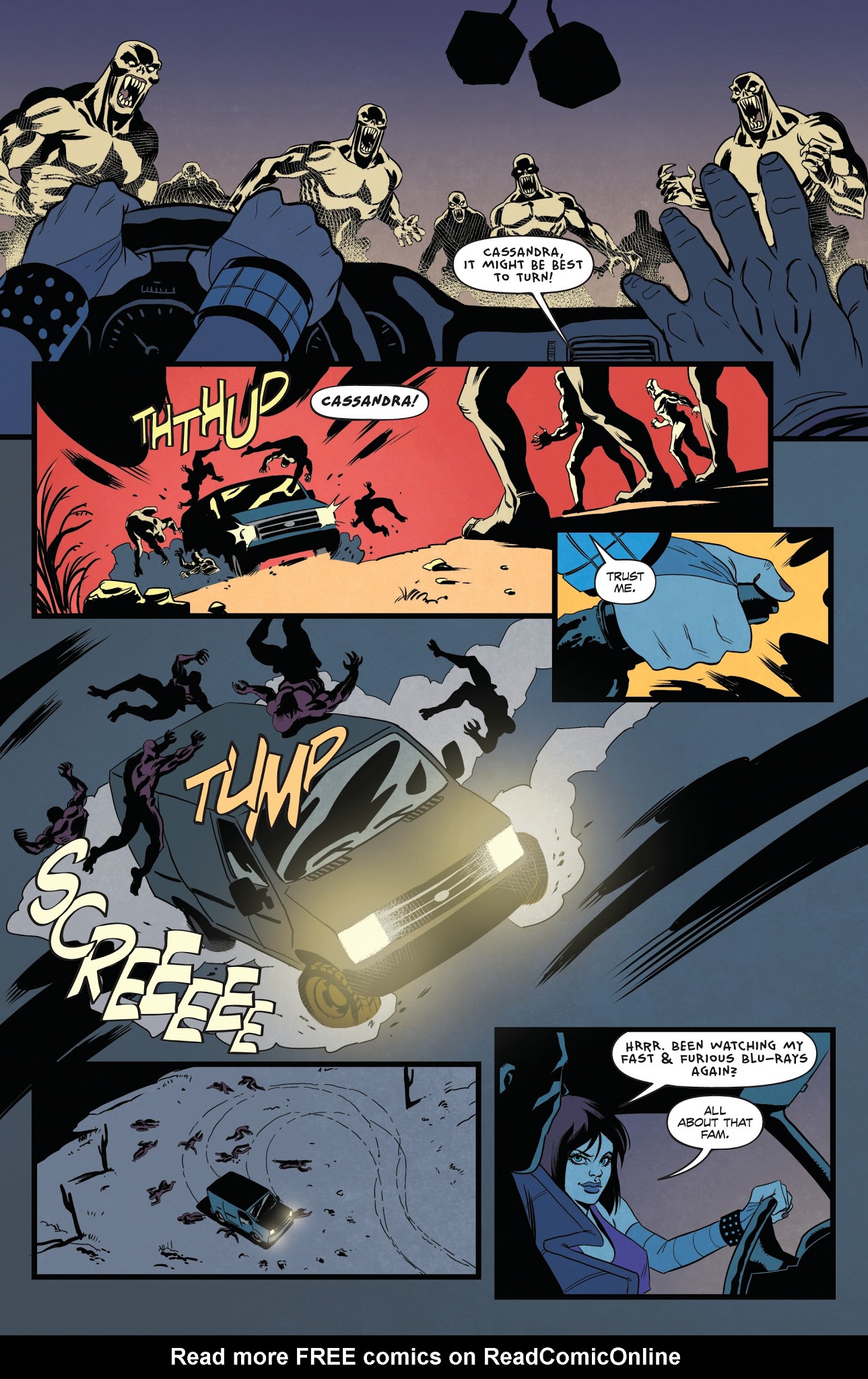 Read online Hack/Slash vs. Vampirella comic -  Issue #4 - 8
