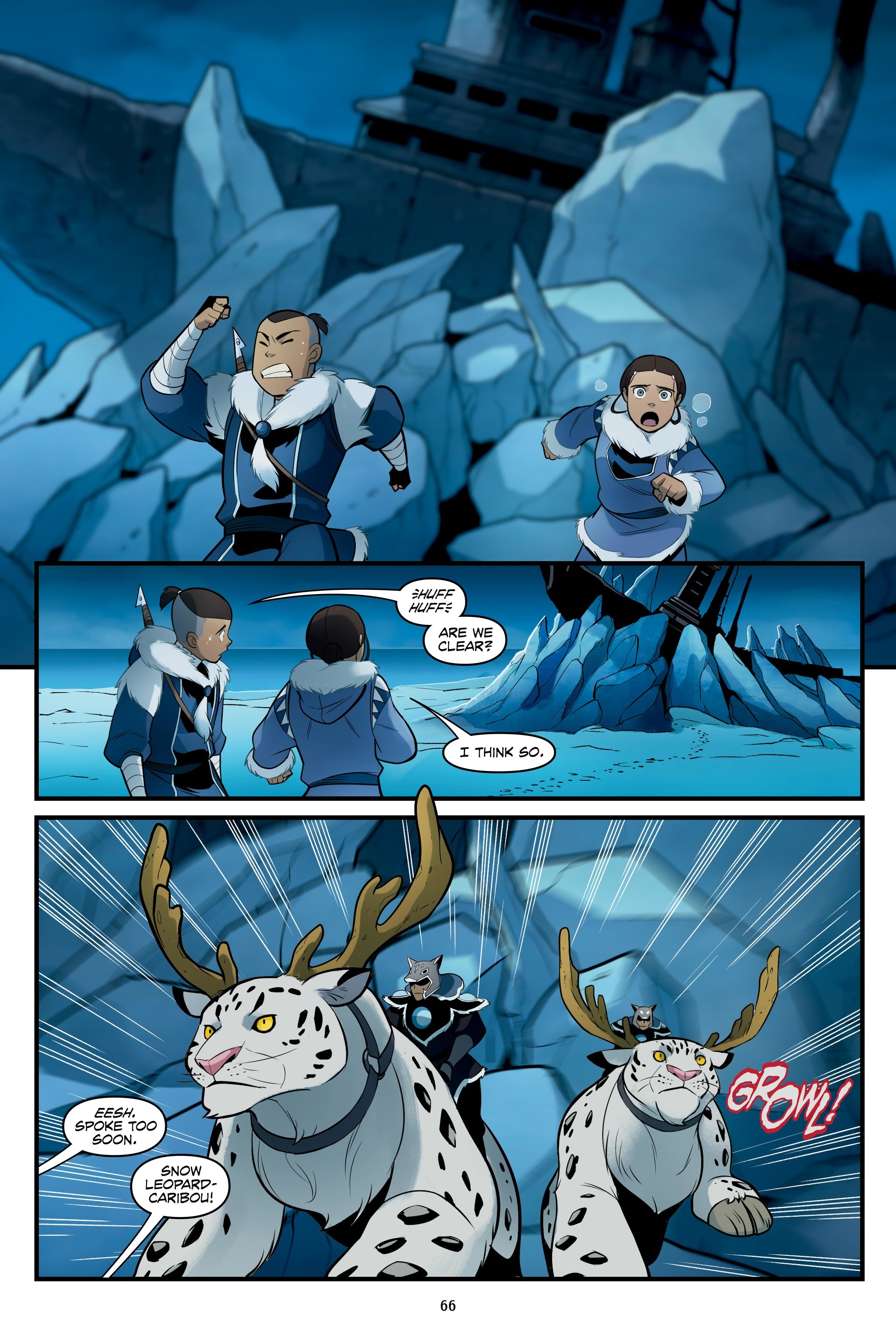 Read online Avatar: The Last Airbender--North and South Omnibus comic -  Issue # TPB (Part 1) - 65
