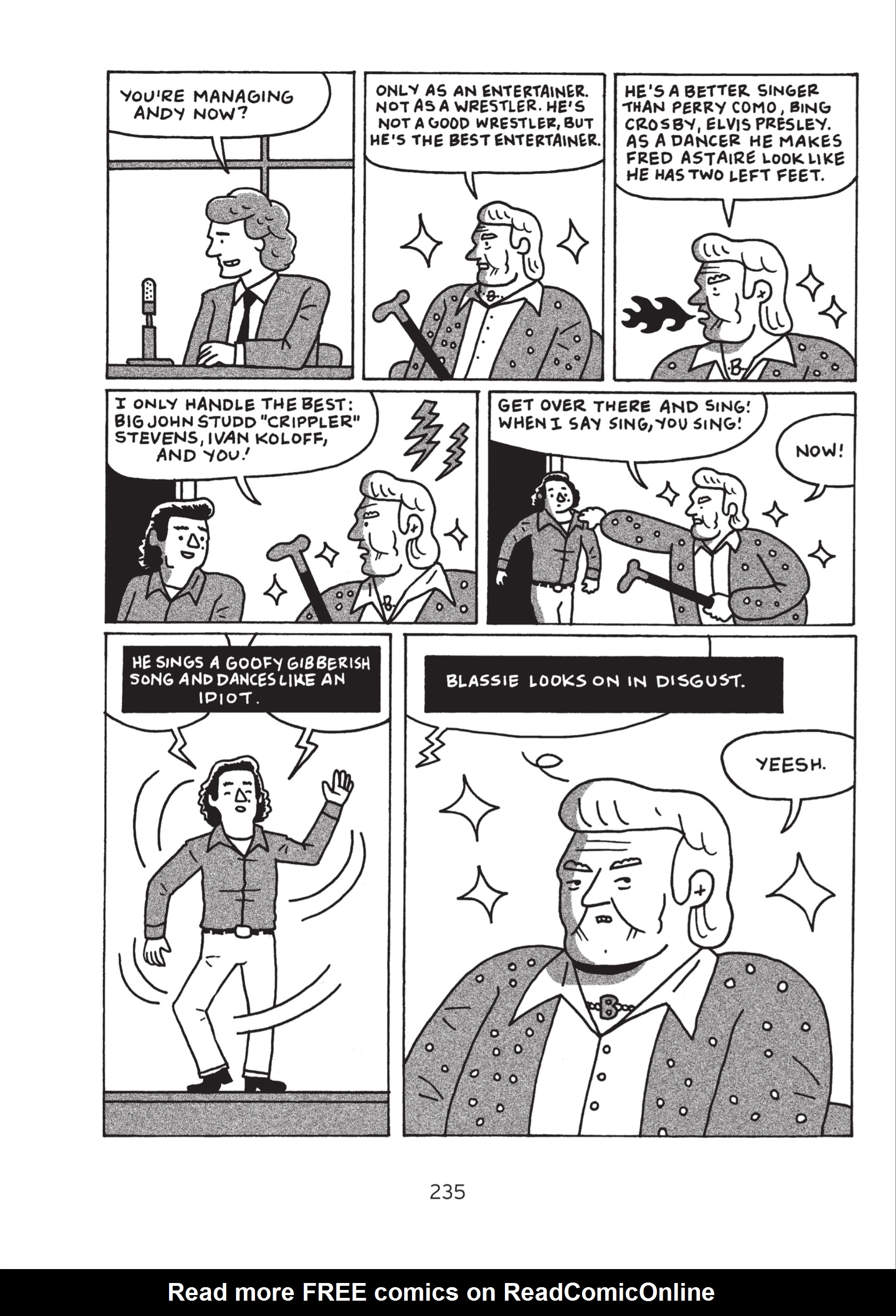 Read online Is This Guy For Real?: The Unbelievable Andy Kaufman comic -  Issue # TPB (Part 3) - 40