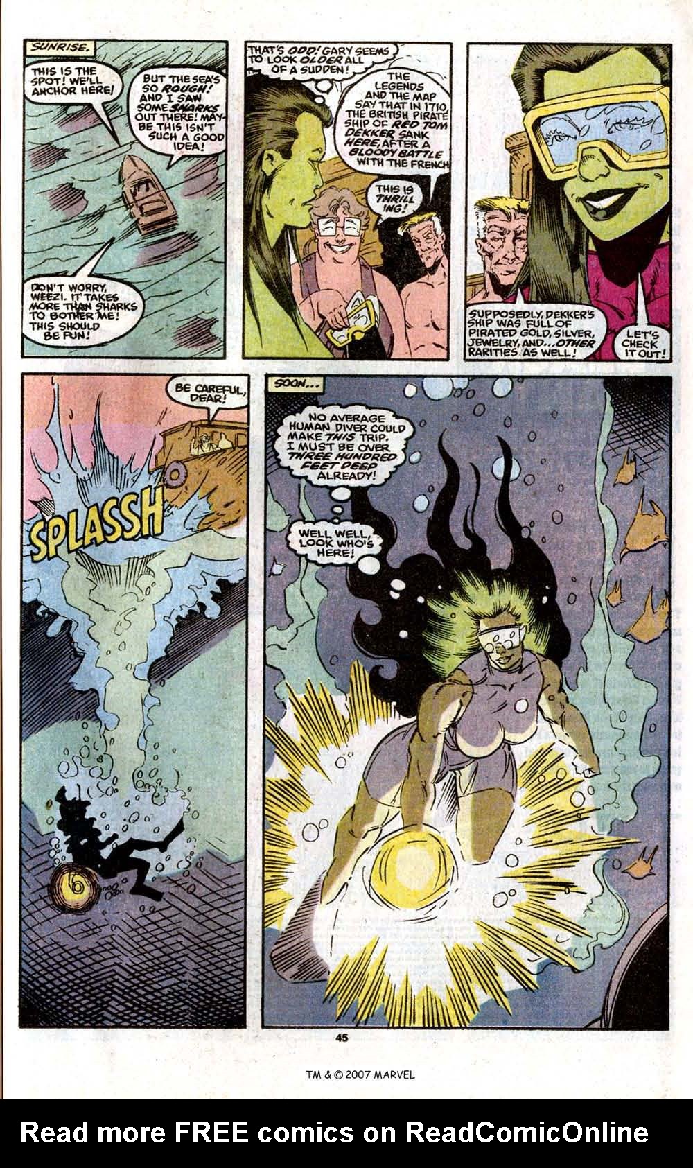 Read online The Incredible Hulk Annual comic -  Issue #16 - 47
