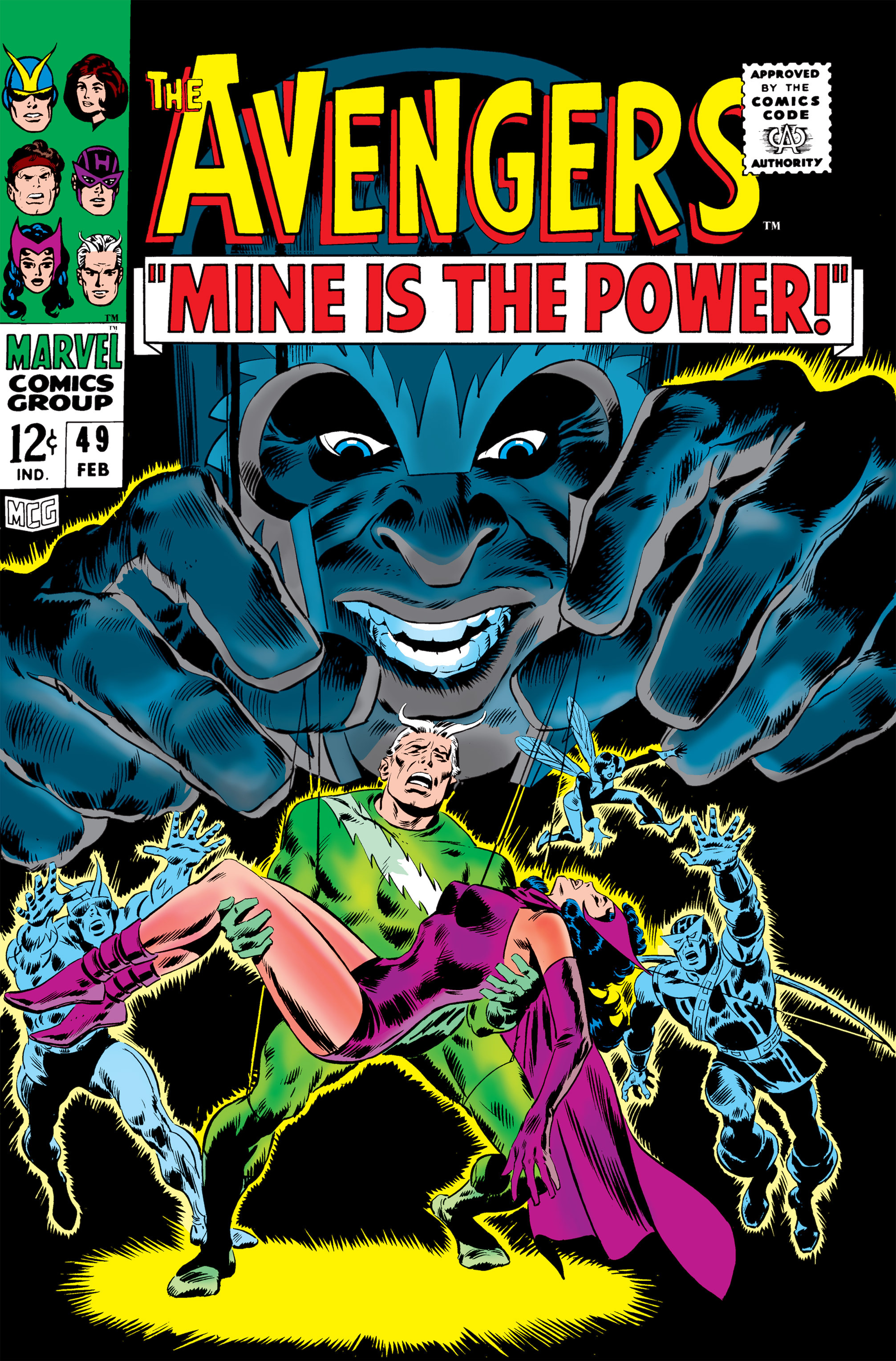 Read online Marvel Masterworks: The Avengers comic -  Issue # TPB 5 (Part 2) - 72
