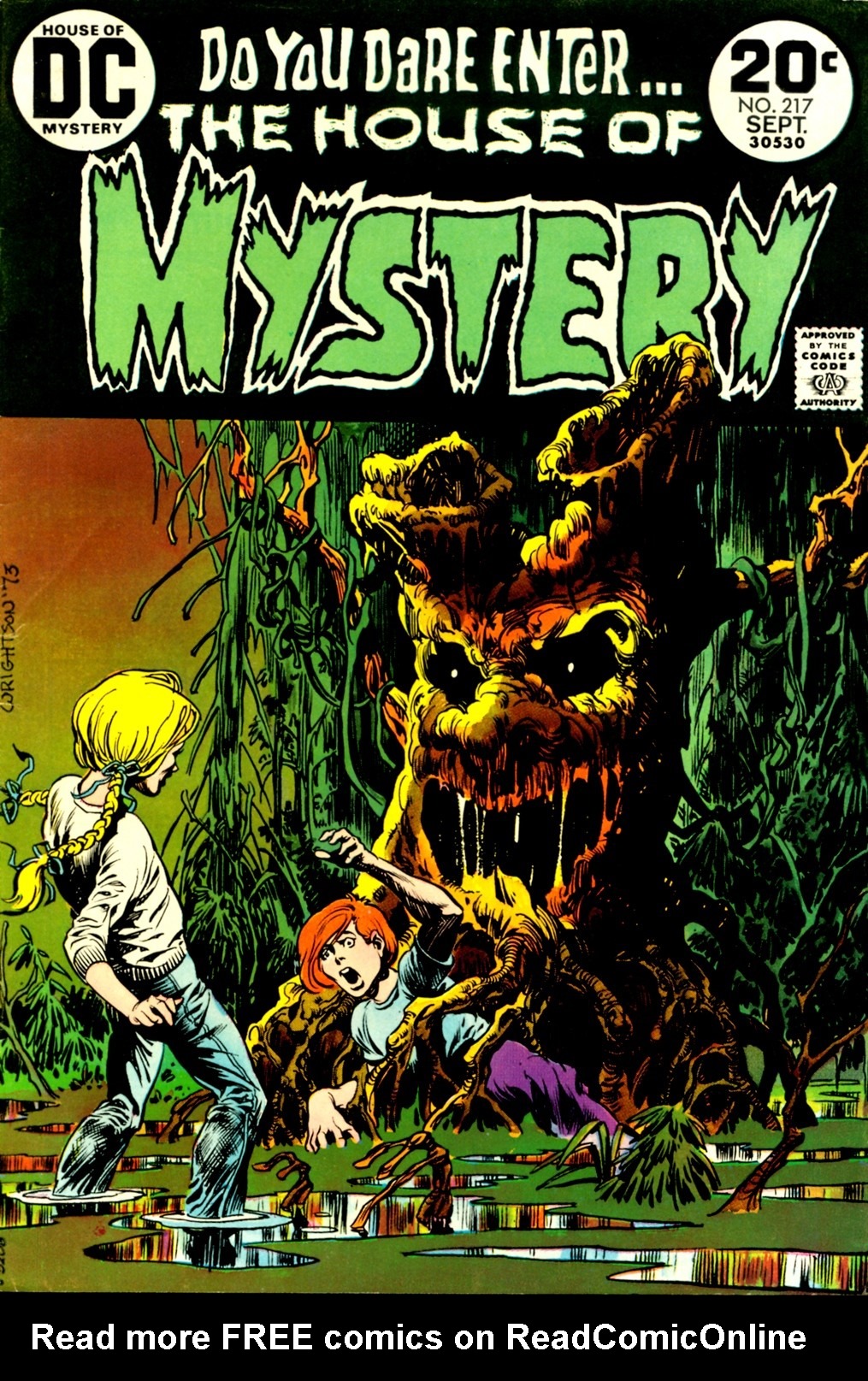 Read online House of Mystery (1951) comic -  Issue #217 - 1