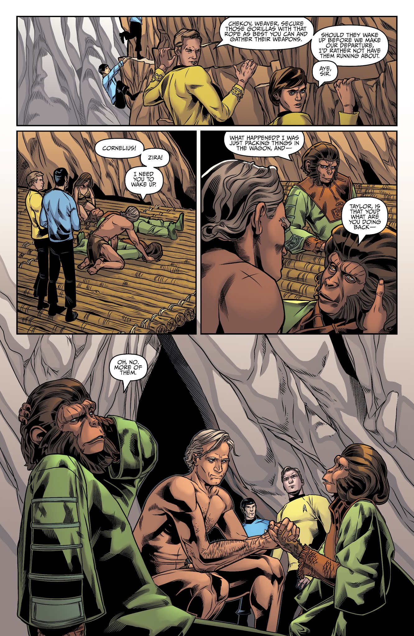 Read online Star Trek/Planet of the Apes: The Primate Directive comic -  Issue #2 - 17