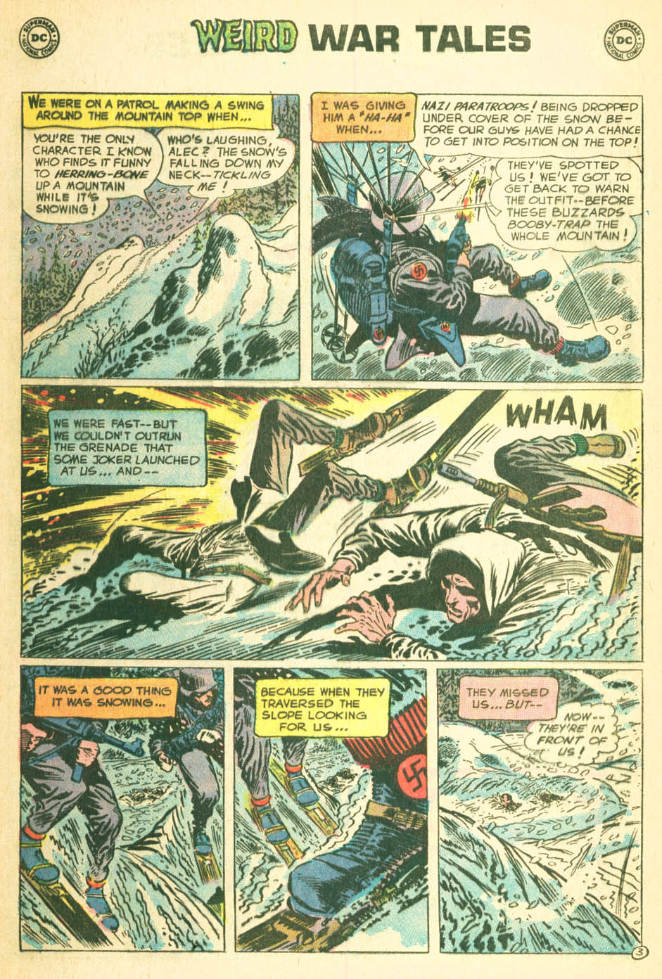 Read online Weird War Tales (1971) comic -  Issue #7 - 16