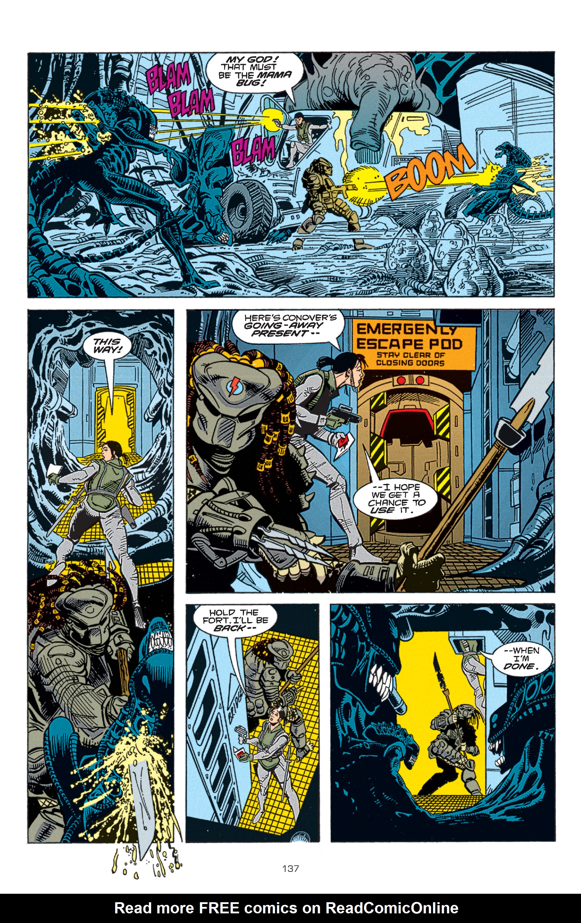 Read online Aliens vs. Predator: The Essential Comics comic -  Issue # TPB 1 (Part 2) - 39