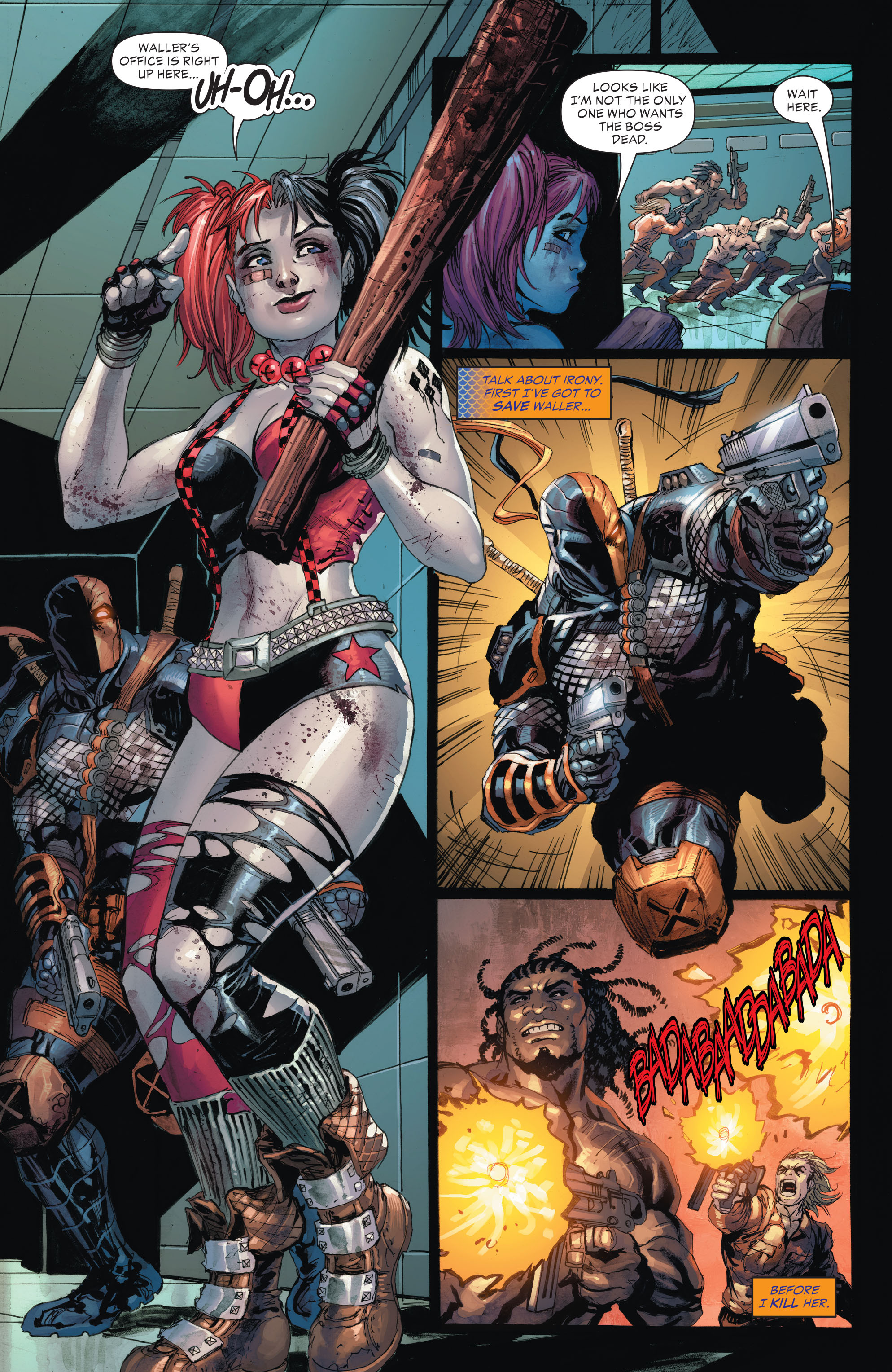 Read online Deathstroke (2014) comic -  Issue #12 - 13