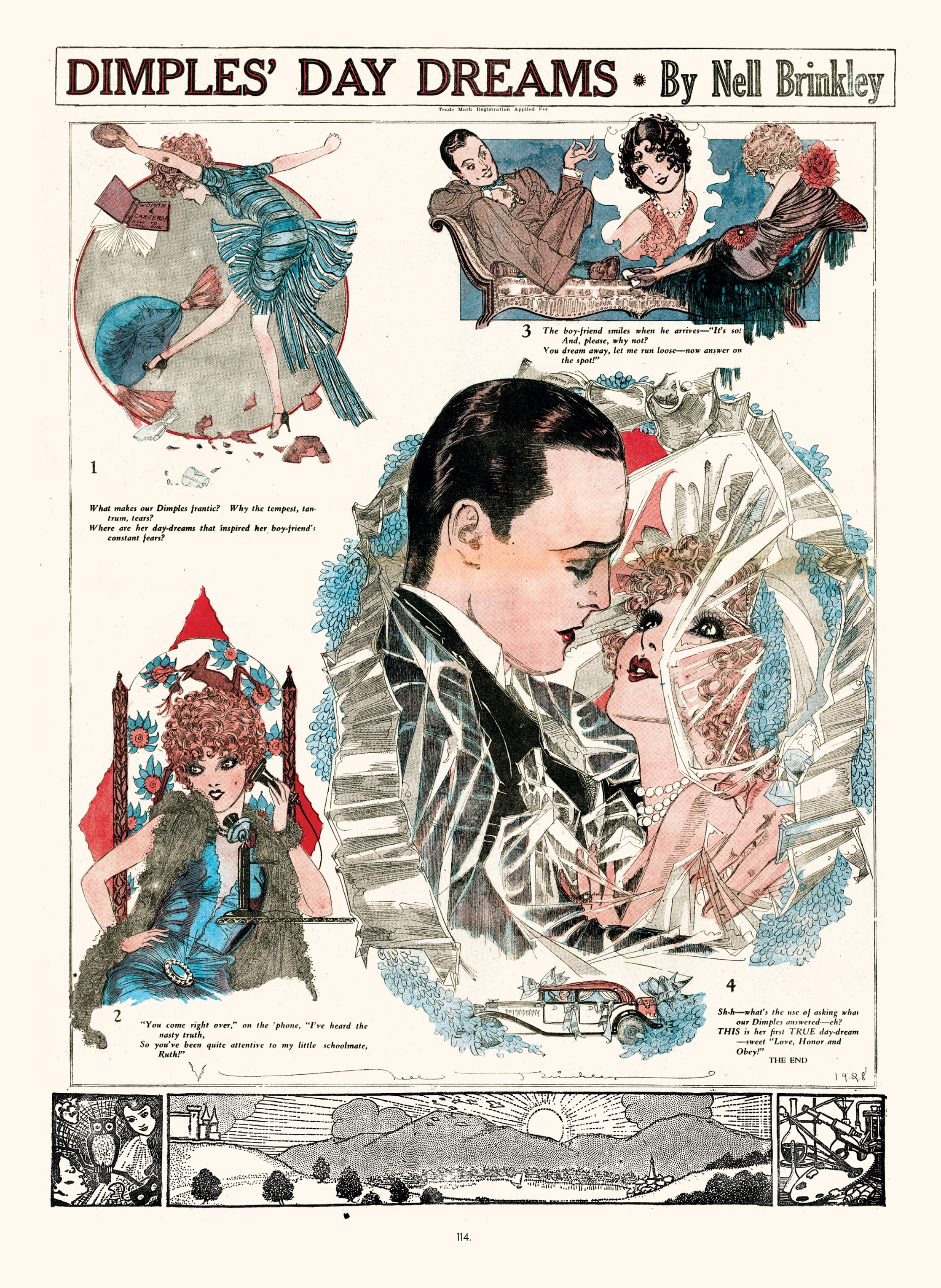 Read online The Brinkley Girls: The Best of Nell Brinkley's Cartoons comic -  Issue # TPB - 114