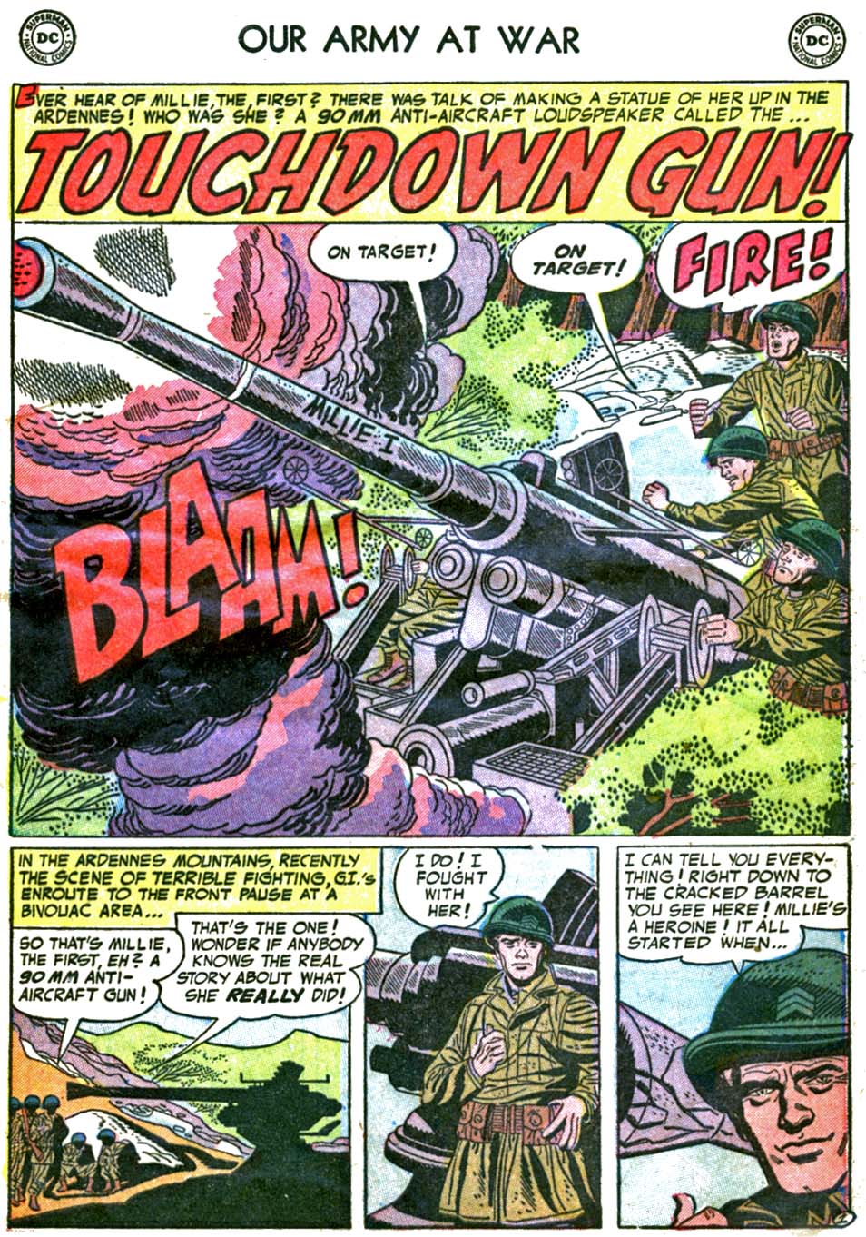 Read online Our Army at War (1952) comic -  Issue #27 - 29