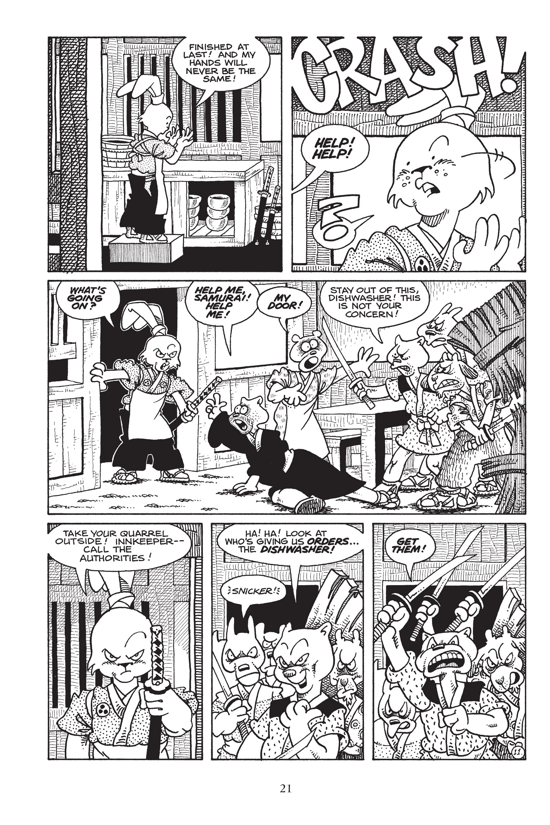 Read online Usagi Yojimbo (1987) comic -  Issue # _TPB 7 - 18
