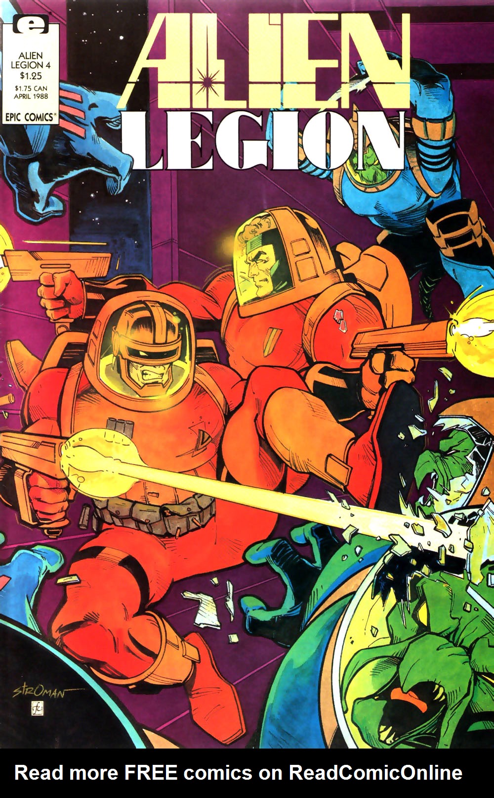Read online Alien Legion (1987) comic -  Issue #4 - 1