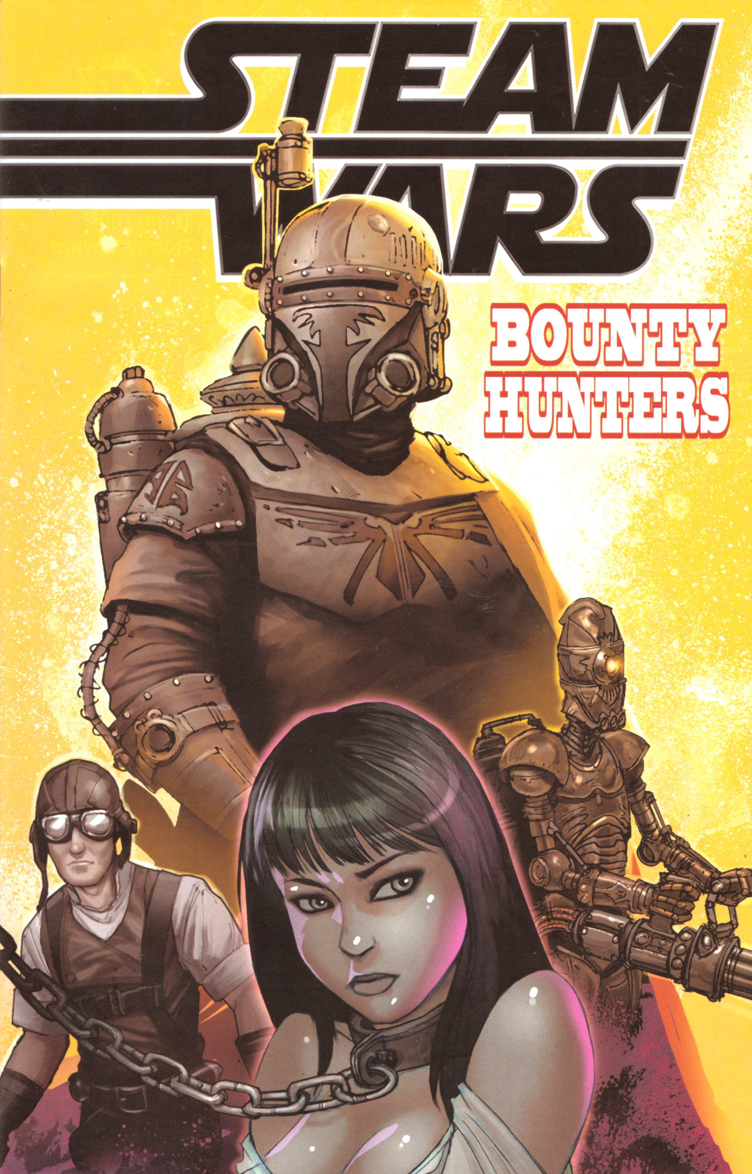 Read online Steam Wars: Bounty Hunters comic -  Issue #1 - 1