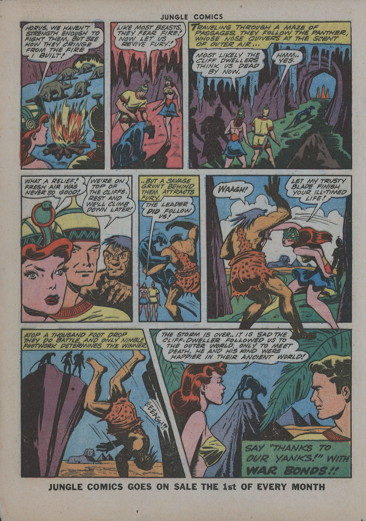Read online Jungle Comics comic -  Issue #48 - 42