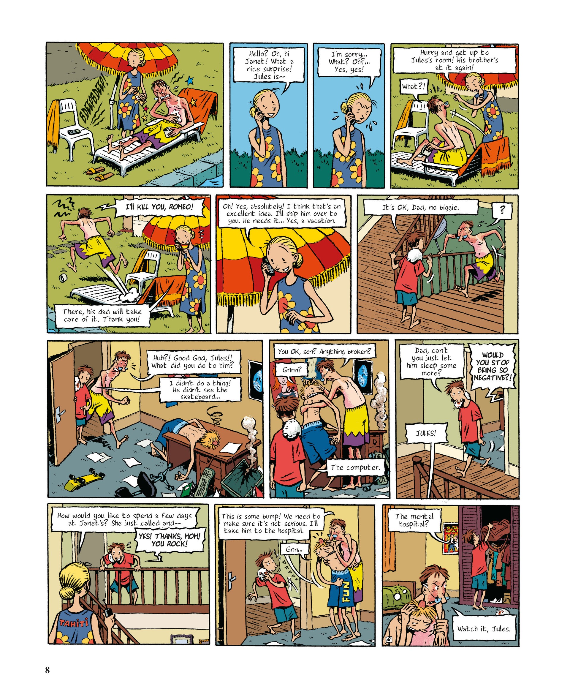 Read online The Amazing Adventures of Jules comic -  Issue #2 - 8