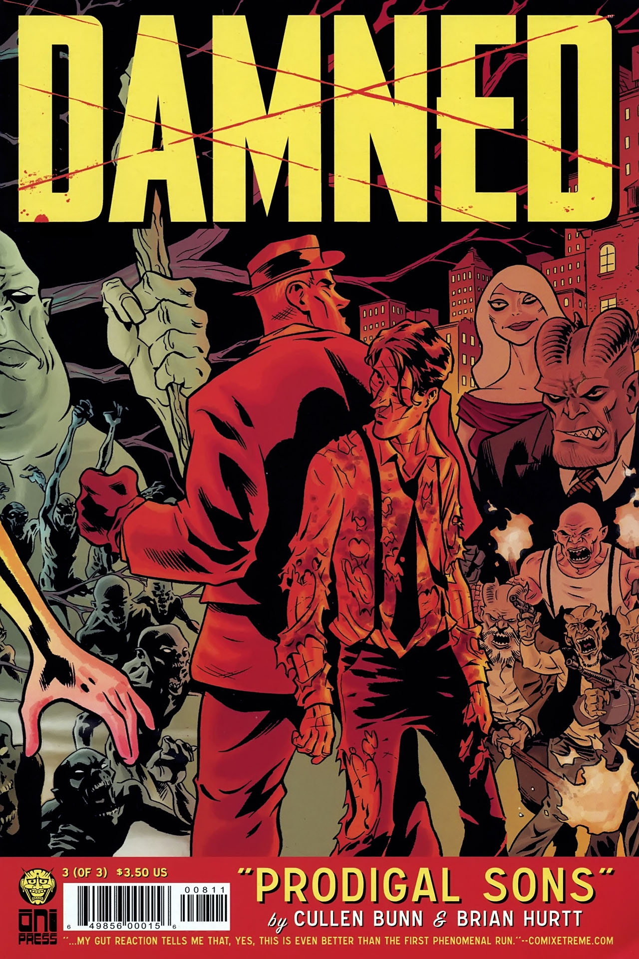Read online The Damned: Prodigal Sons comic -  Issue #3 - 1