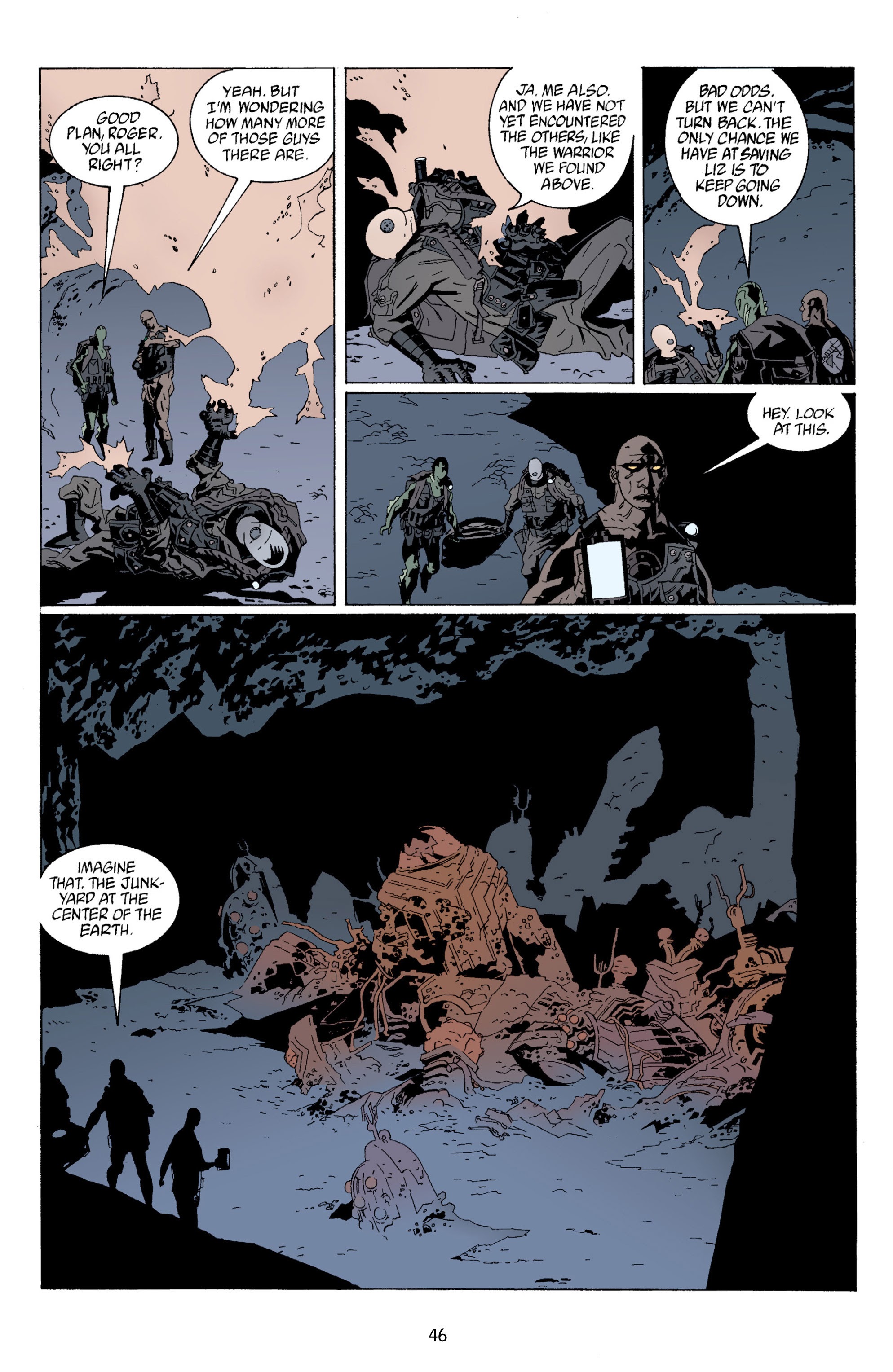 Read online B.P.R.D.: Plague of Frogs (2011) comic -  Issue # TPB 1 (Part 1) - 48
