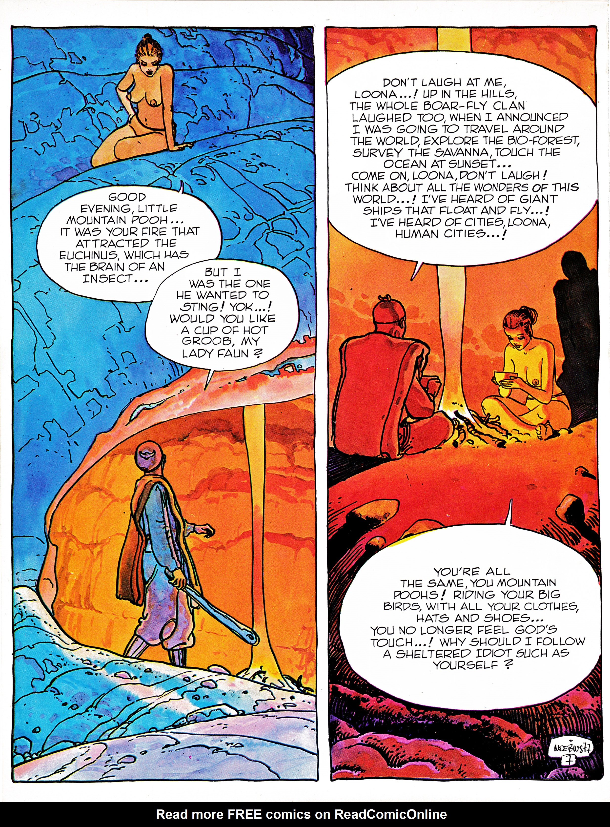 Read online Epic Graphic Novel: Moebius comic -  Issue # TPB 2 - 55
