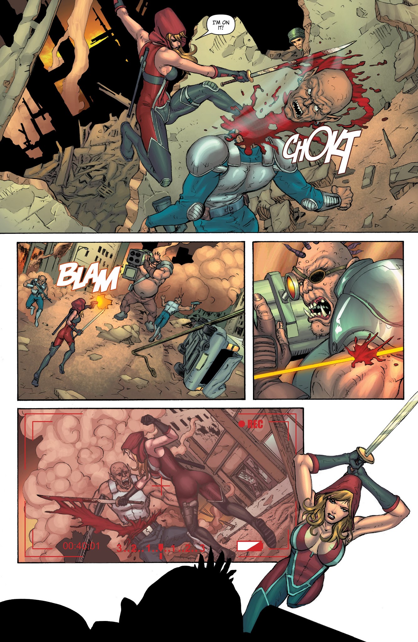 Read online Grimm Fairy Tales presents Realm War Age of Darkness comic -  Issue #1 - 9