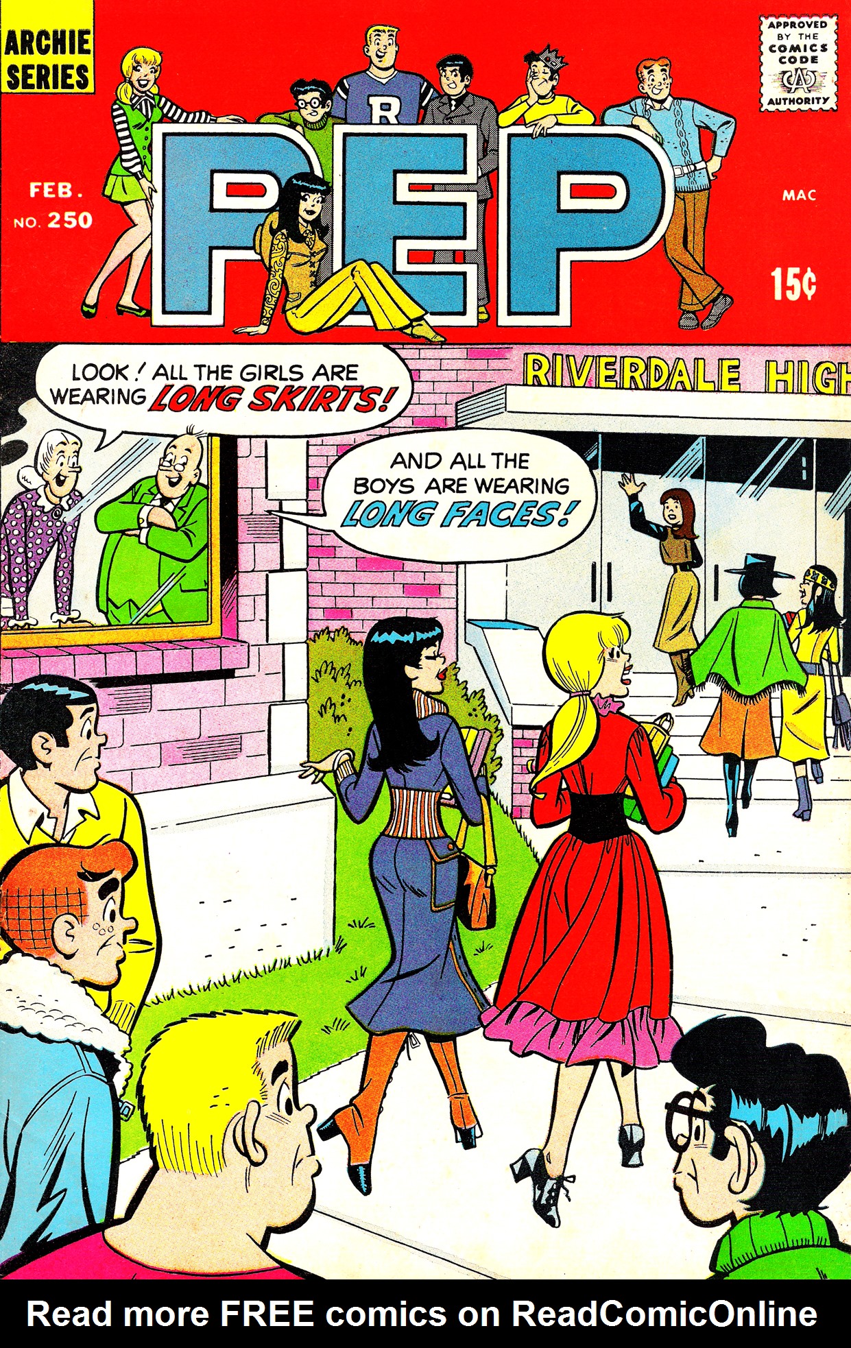 Read online Pep Comics comic -  Issue #250 - 1