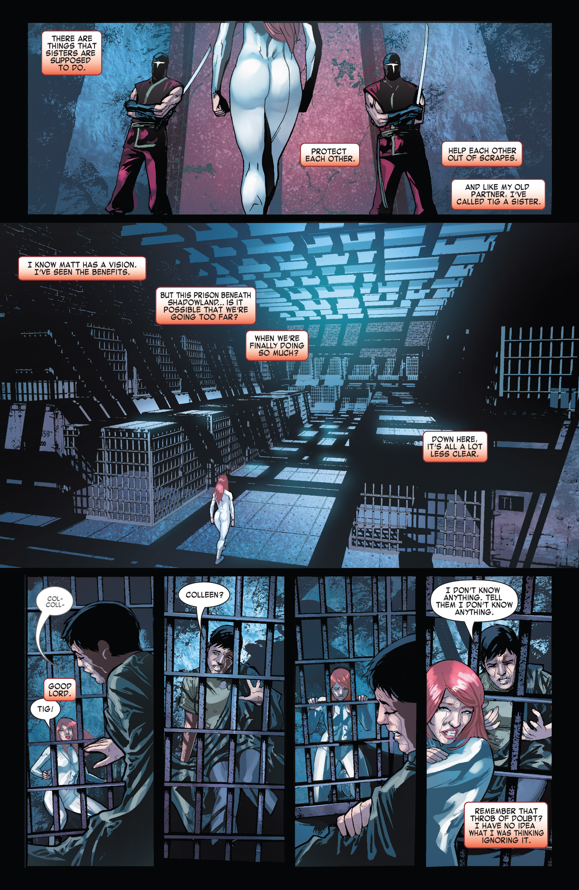 Read online Shadowland: Daughters of the Shadow comic -  Issue #2 - 21