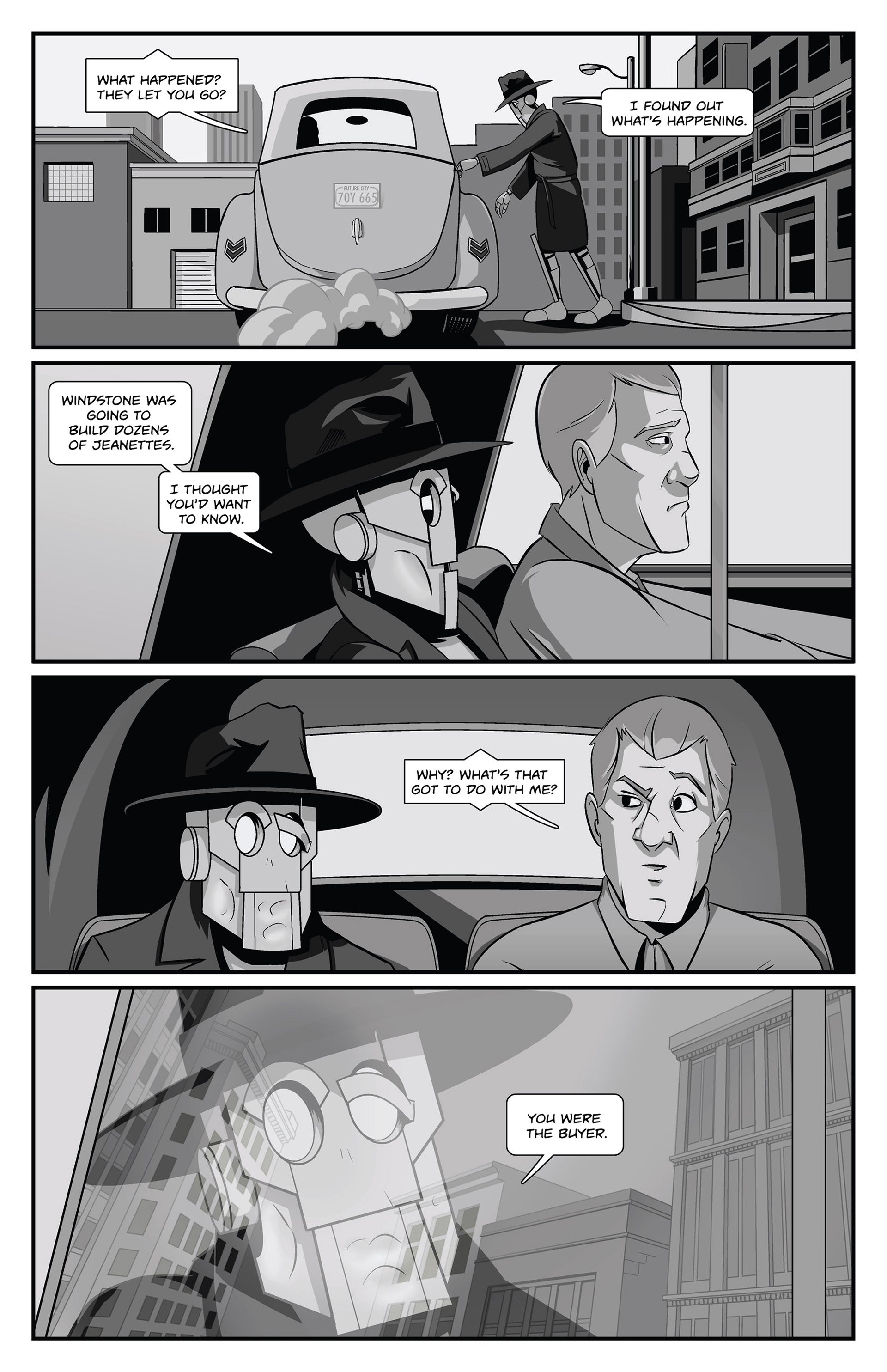 Read online Copernicus Jones: Robot Detective comic -  Issue #5 - 17