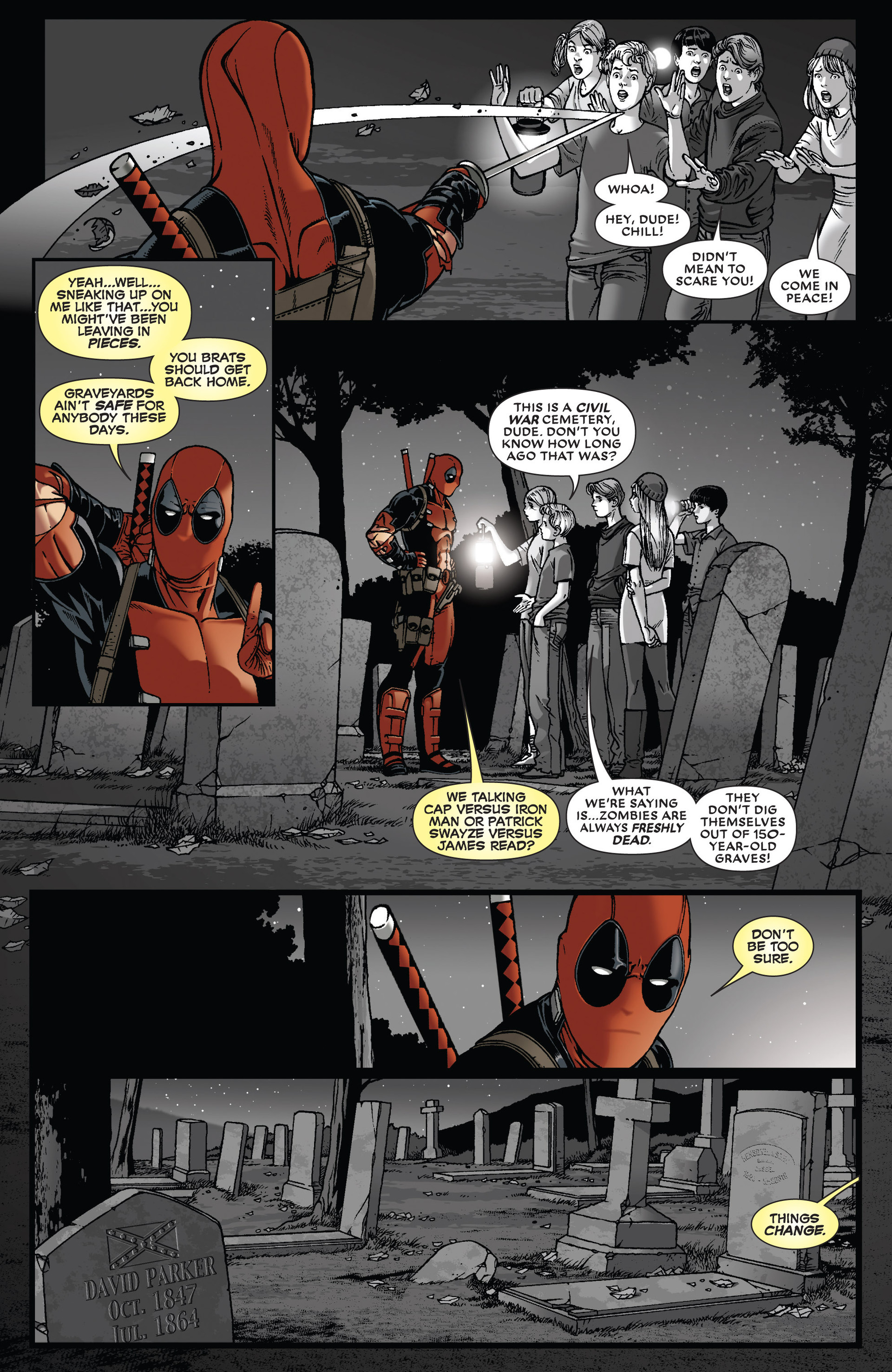 Read online Night of the Living Deadpool comic -  Issue #3 - 9
