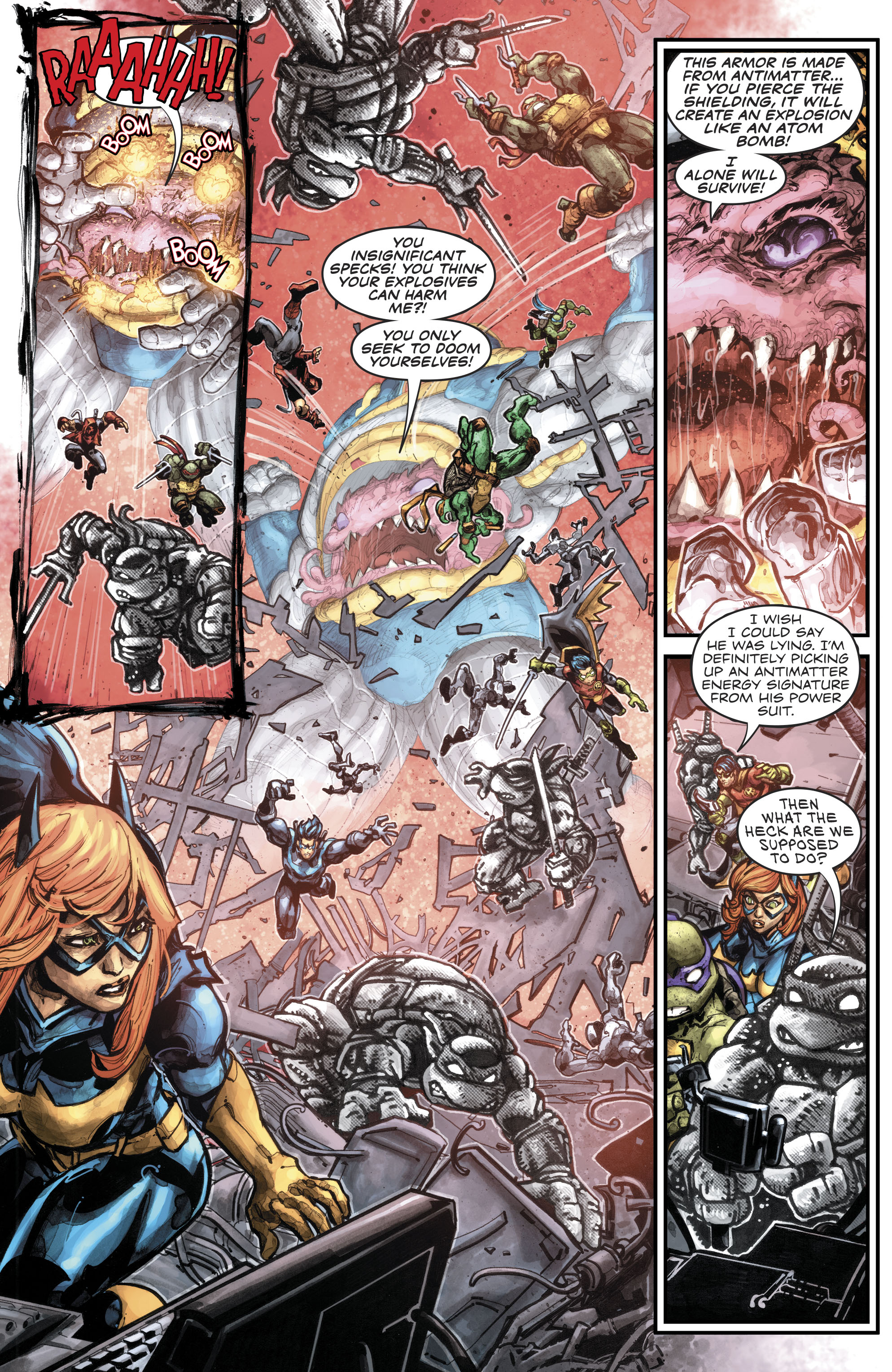 Read online Batman/Teenage Mutant Ninja Turtles III comic -  Issue #6 - 6