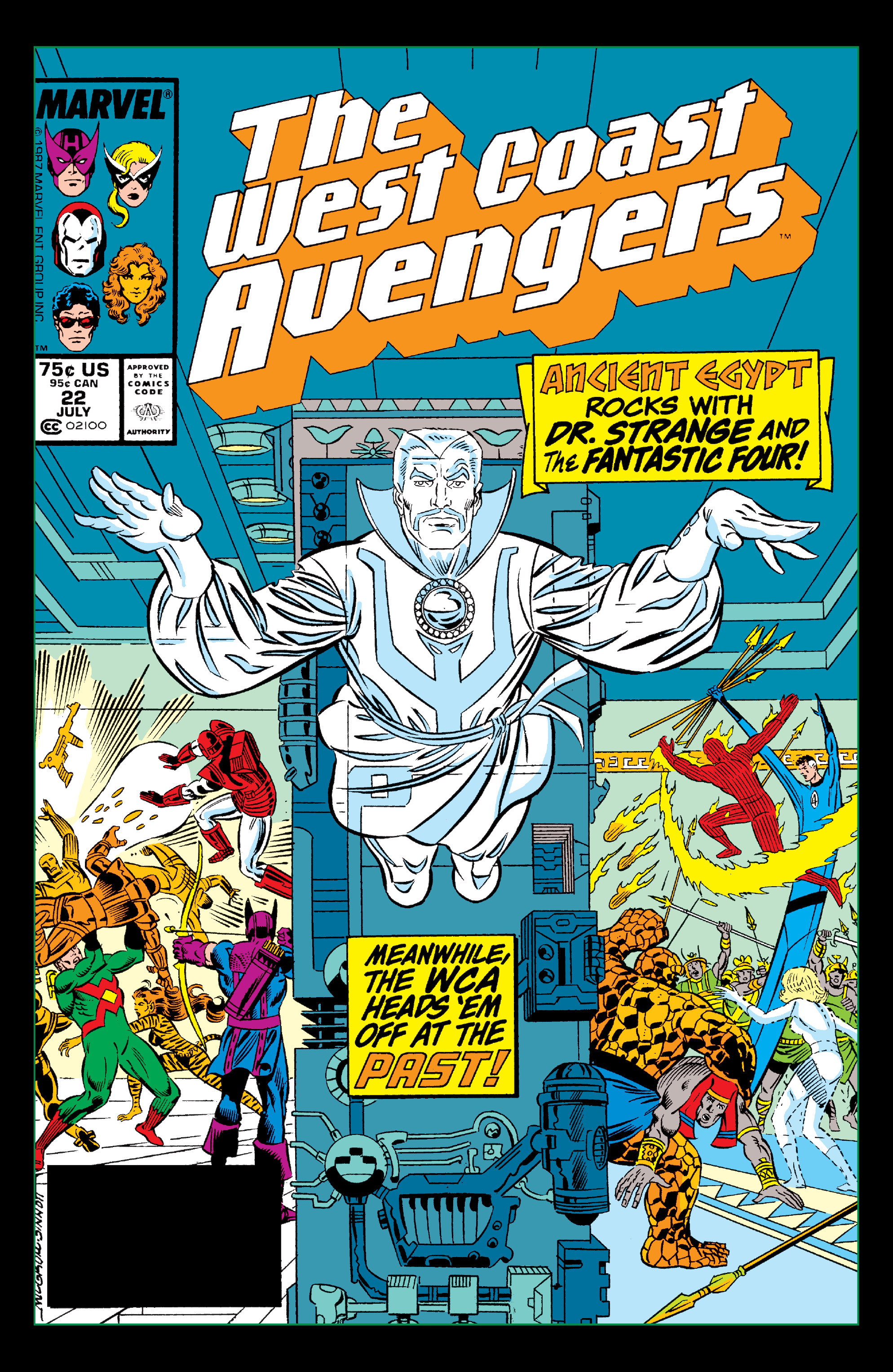 Read online Avengers West Coast Epic Collection: How The West Was Won comic -  Issue #Avengers West Coast Epic Collection Lost in Space-Time (Part 5) - 8