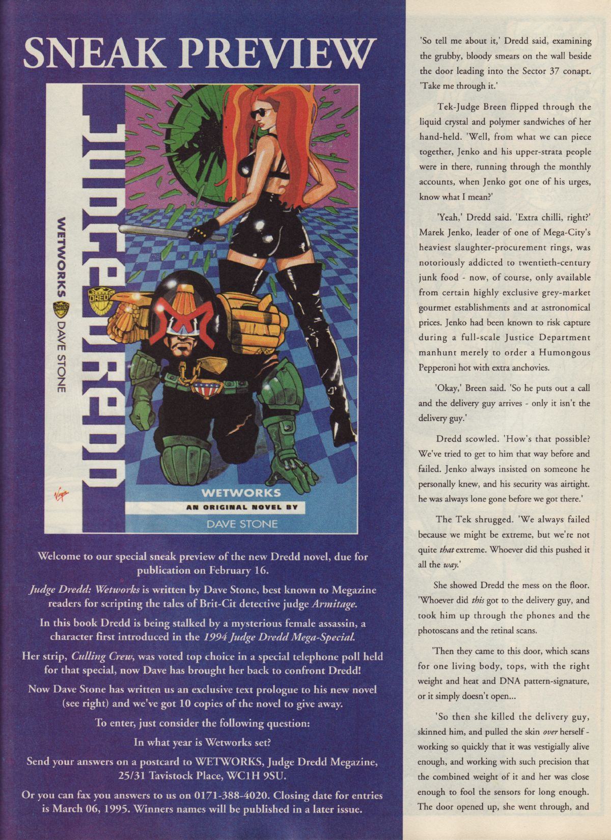 Read online Judge Dredd: The Megazine (vol. 2) comic -  Issue #74 - 30