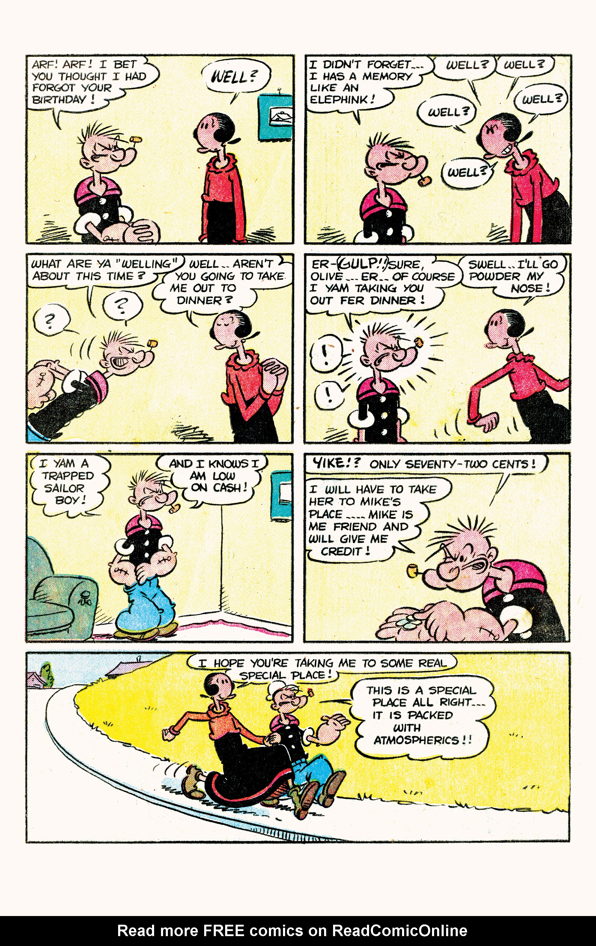 Read online Classic Popeye comic -  Issue #47 - 6