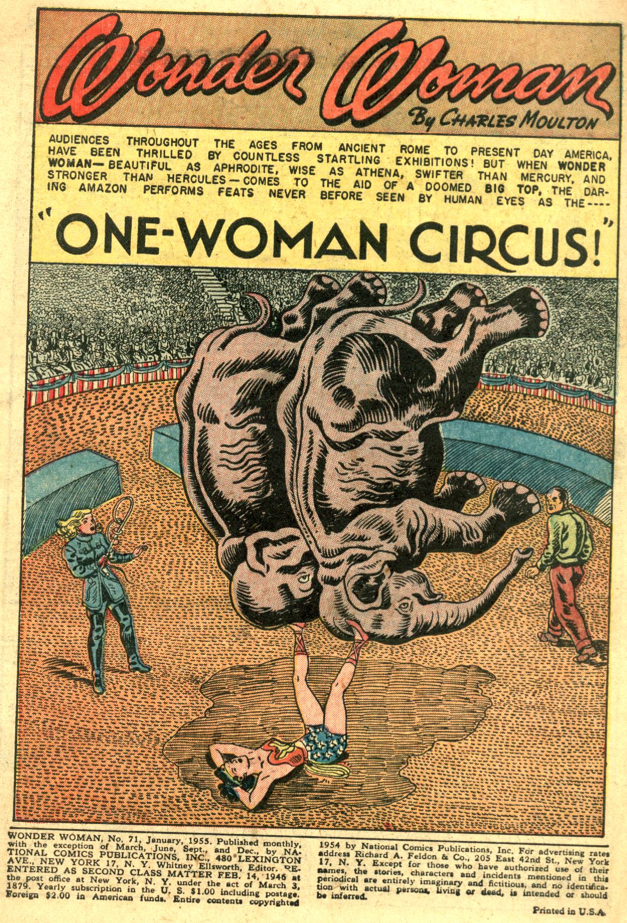 Read online Wonder Woman (1942) comic -  Issue #71 - 3