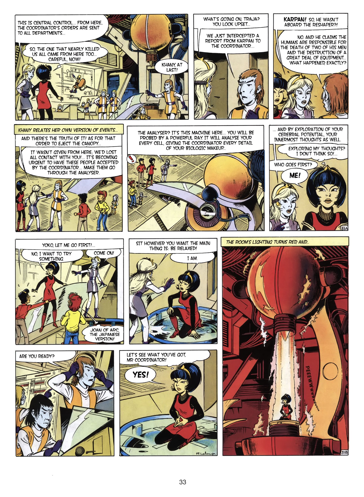 Read online Yoko Tsuno comic -  Issue #7 - 35