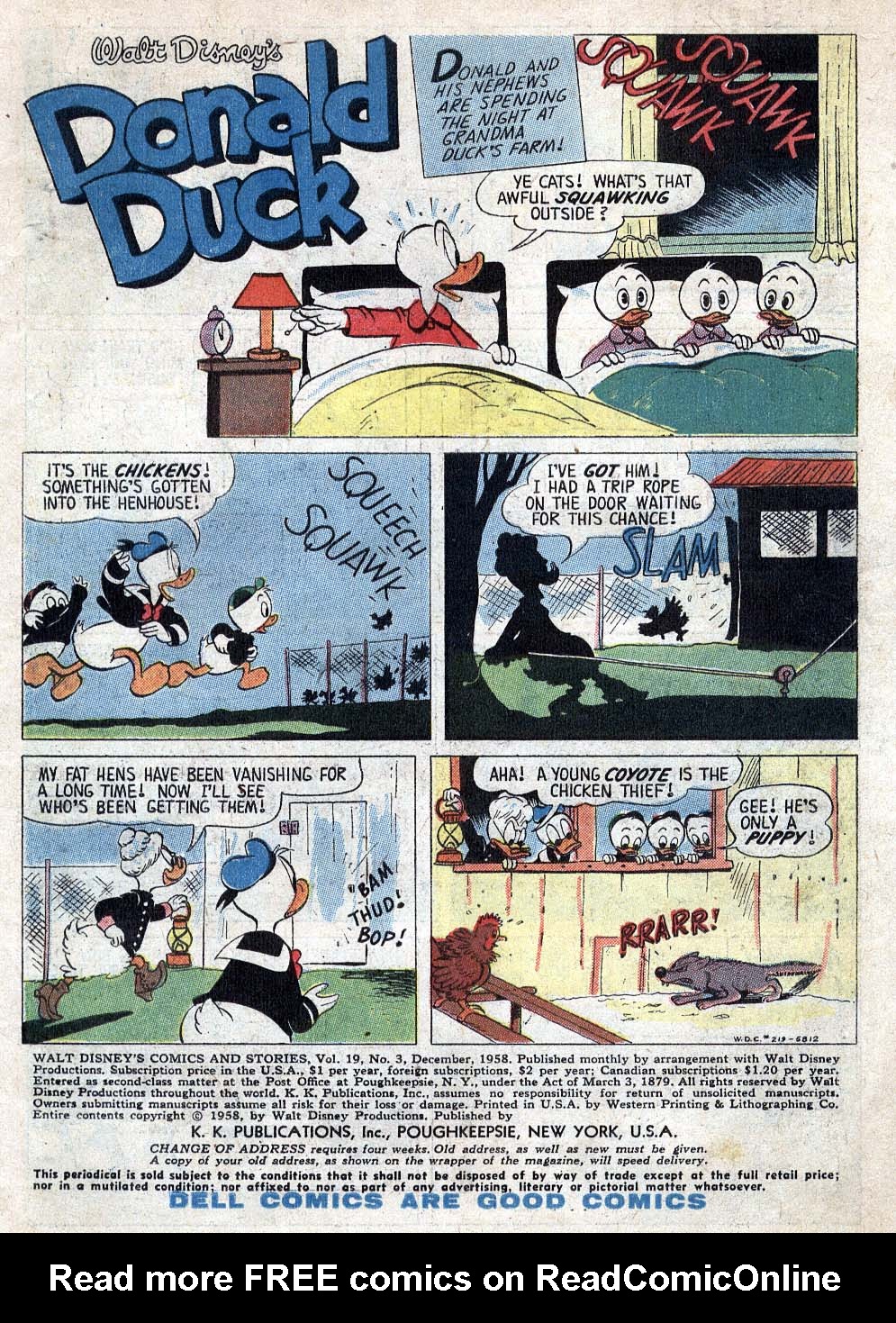 Read online Walt Disney's Comics and Stories comic -  Issue #219 - 3