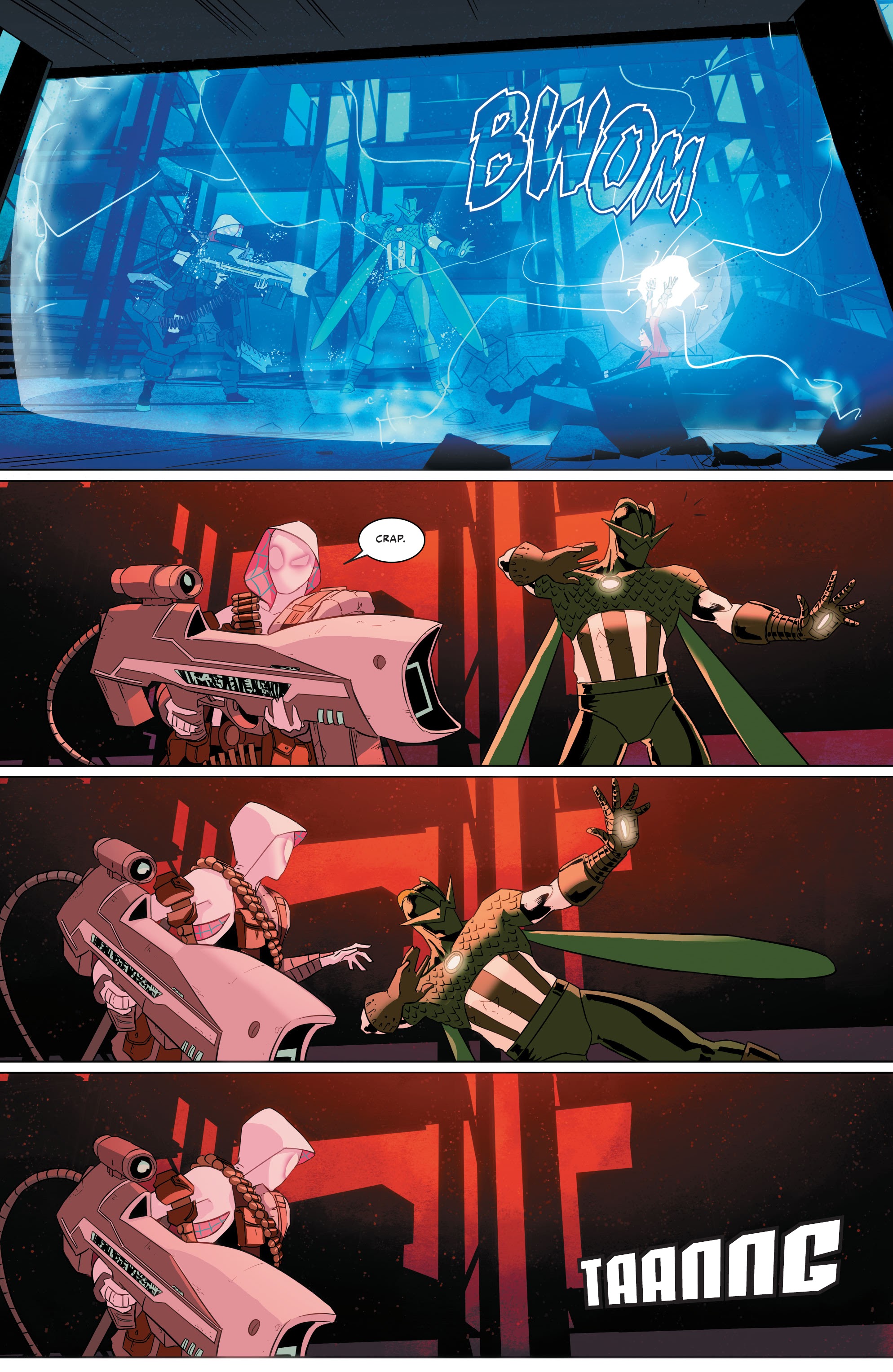 Read online Silk: Out of the Spider-Verse comic -  Issue # TPB 2 (Part 3) - 92