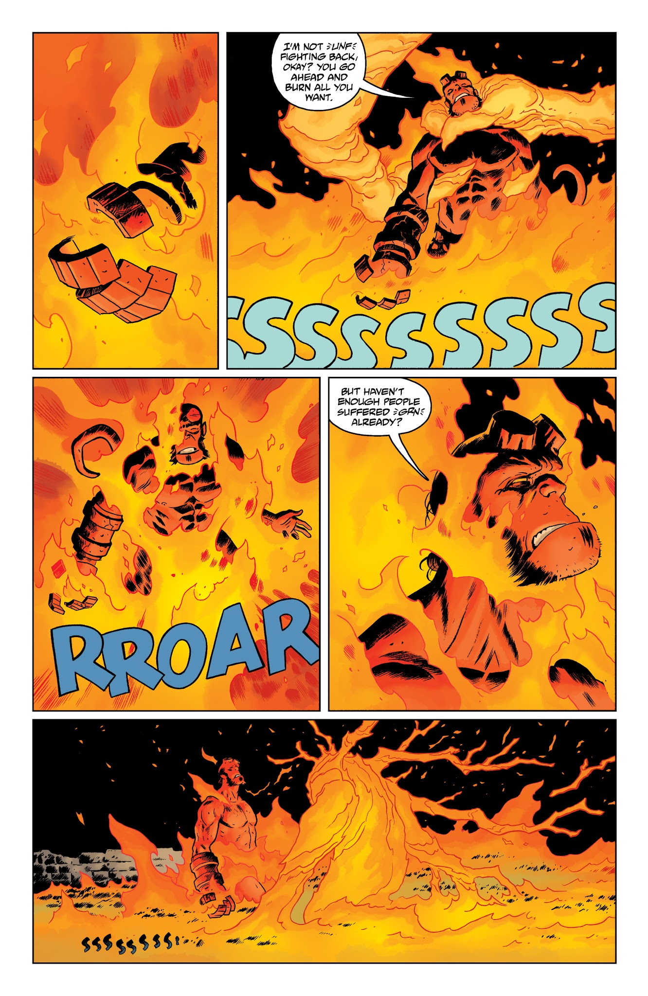 Read online Hellboy and the B.P.R.D.: 1955--Burning Season comic -  Issue # Full - 22