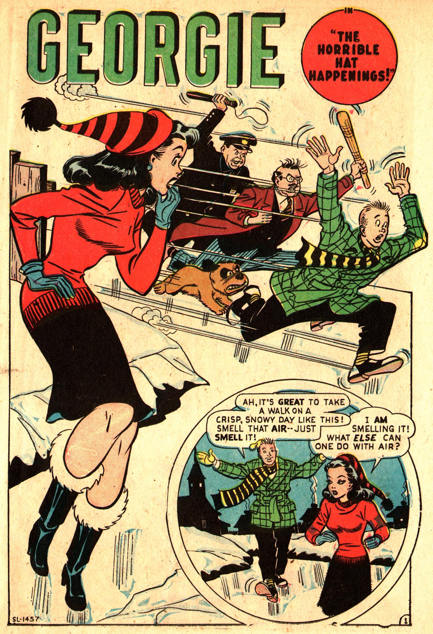 Read online Georgie Comics (1945) comic -  Issue #14 - 17