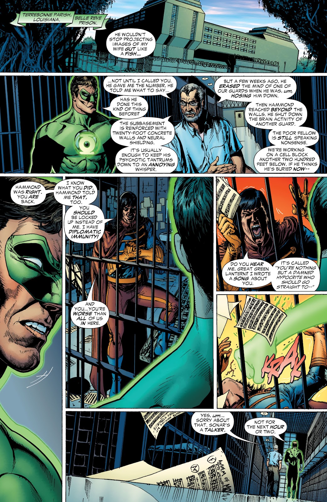 Green Lantern: No Fear issue TPB - Page 106