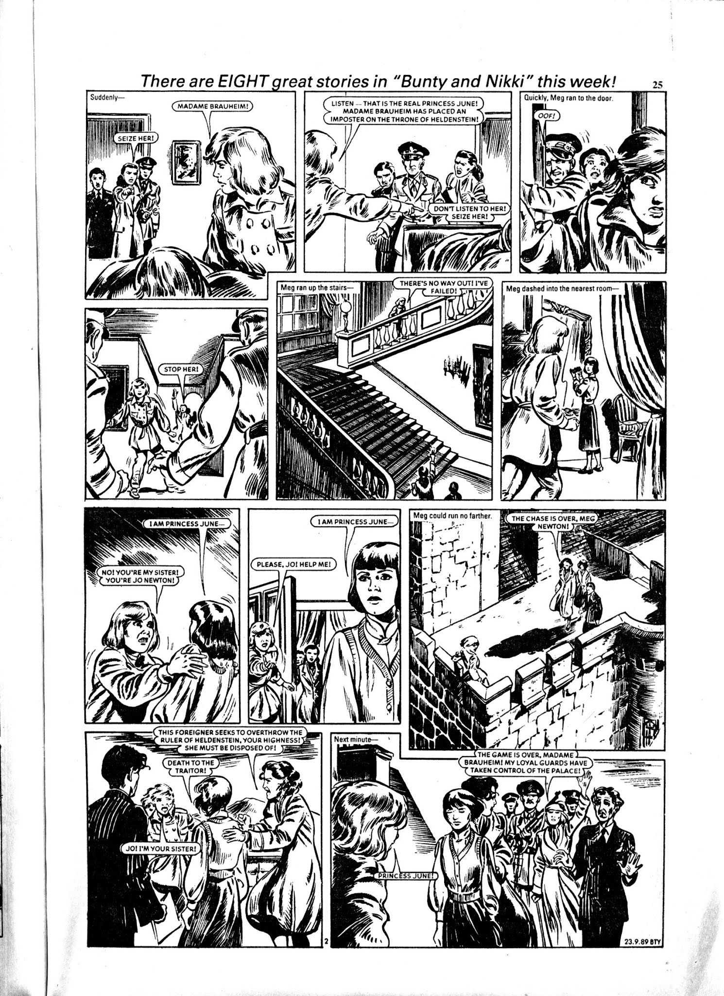 Read online Bunty comic -  Issue #1654 - 25