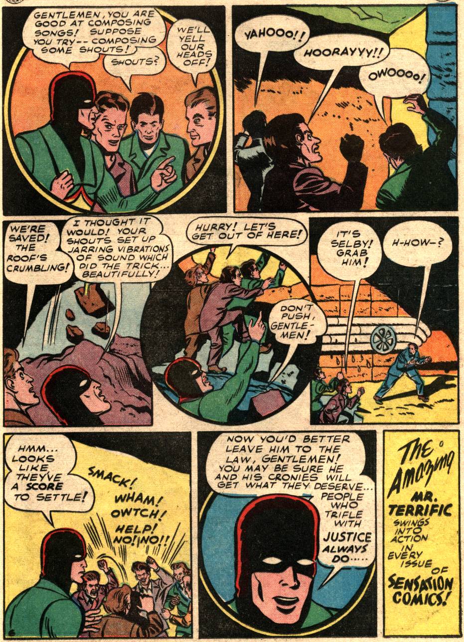 Read online Sensation (Mystery) Comics comic -  Issue #52 - 29