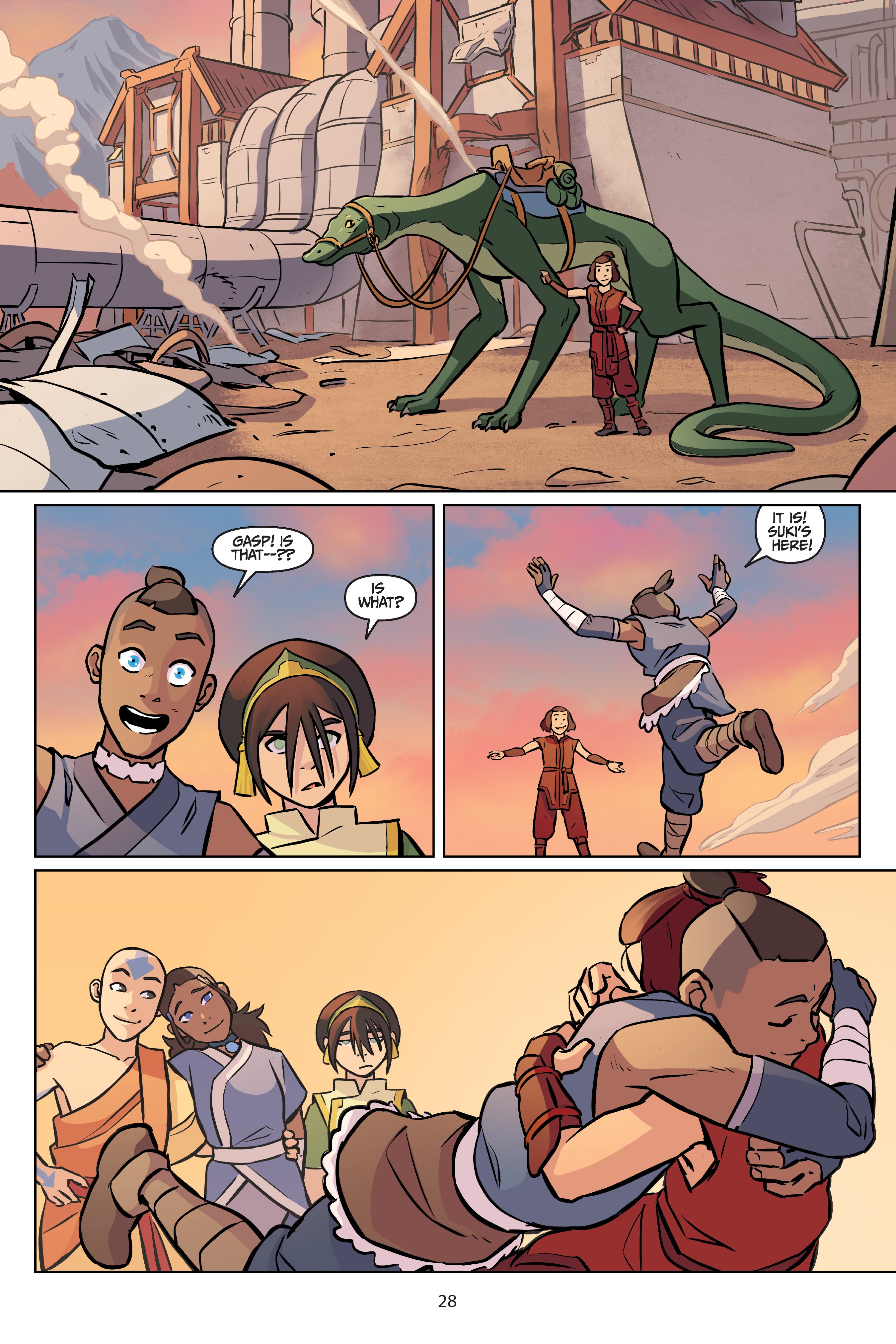 Read online Nickelodeon Avatar: The Last Airbender - Imbalance comic -  Issue # TPB 2 - 29
